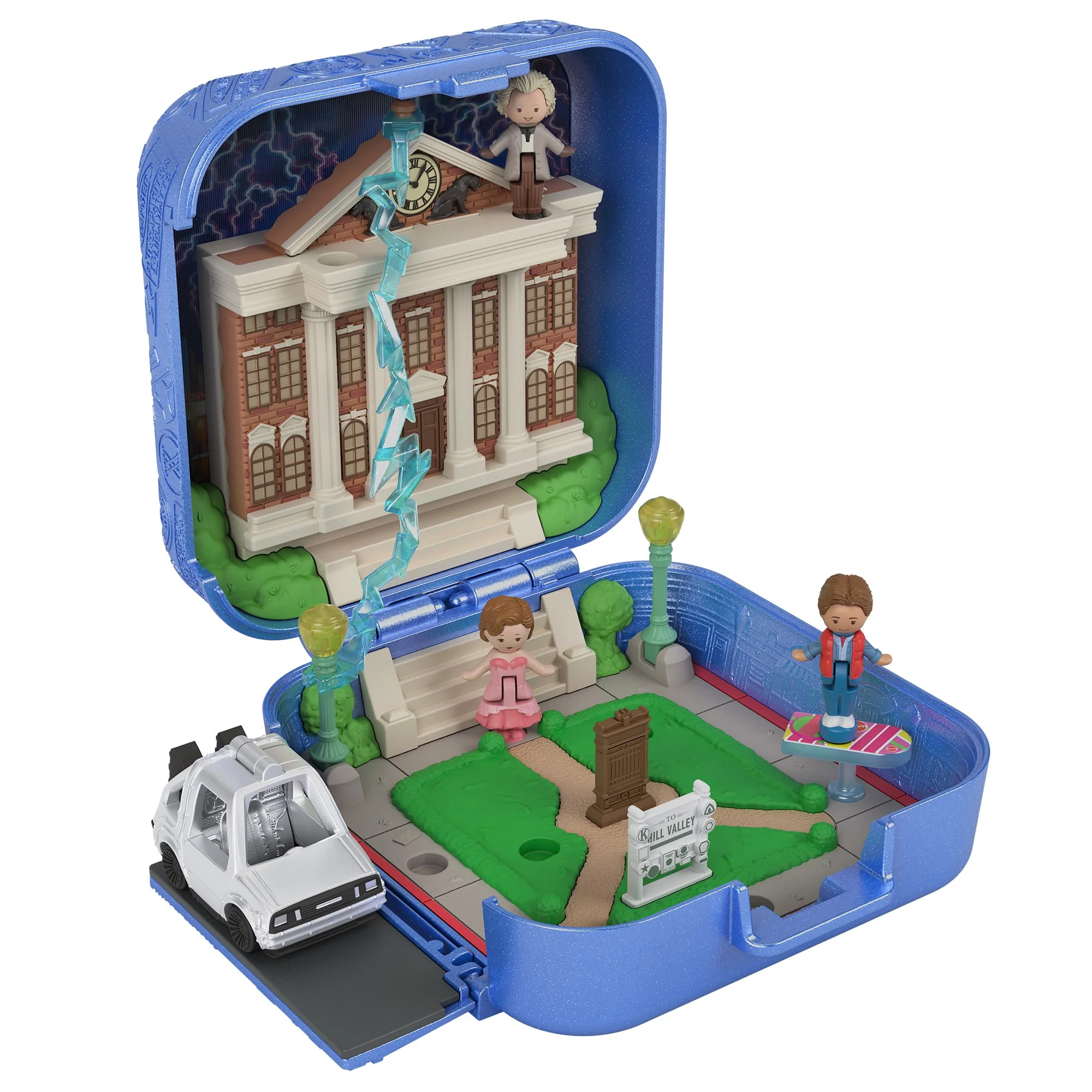 Mattel Creations Polly Pocket Back to the Future Compact