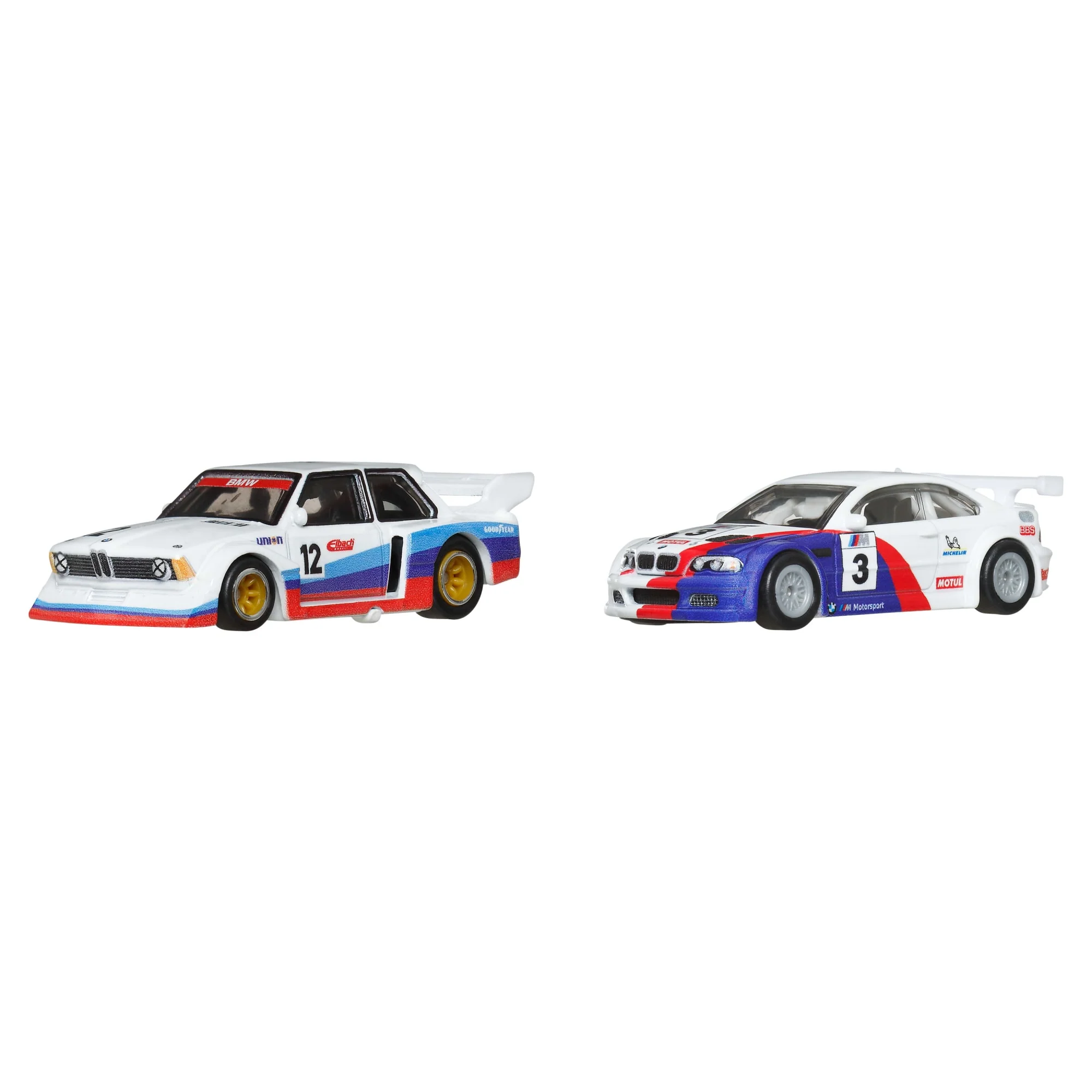 Mattel Creations Hot Wheels Premium Car Culture 2-Pack BMW 320 Group 5 & 2001 BMW M3 GTR