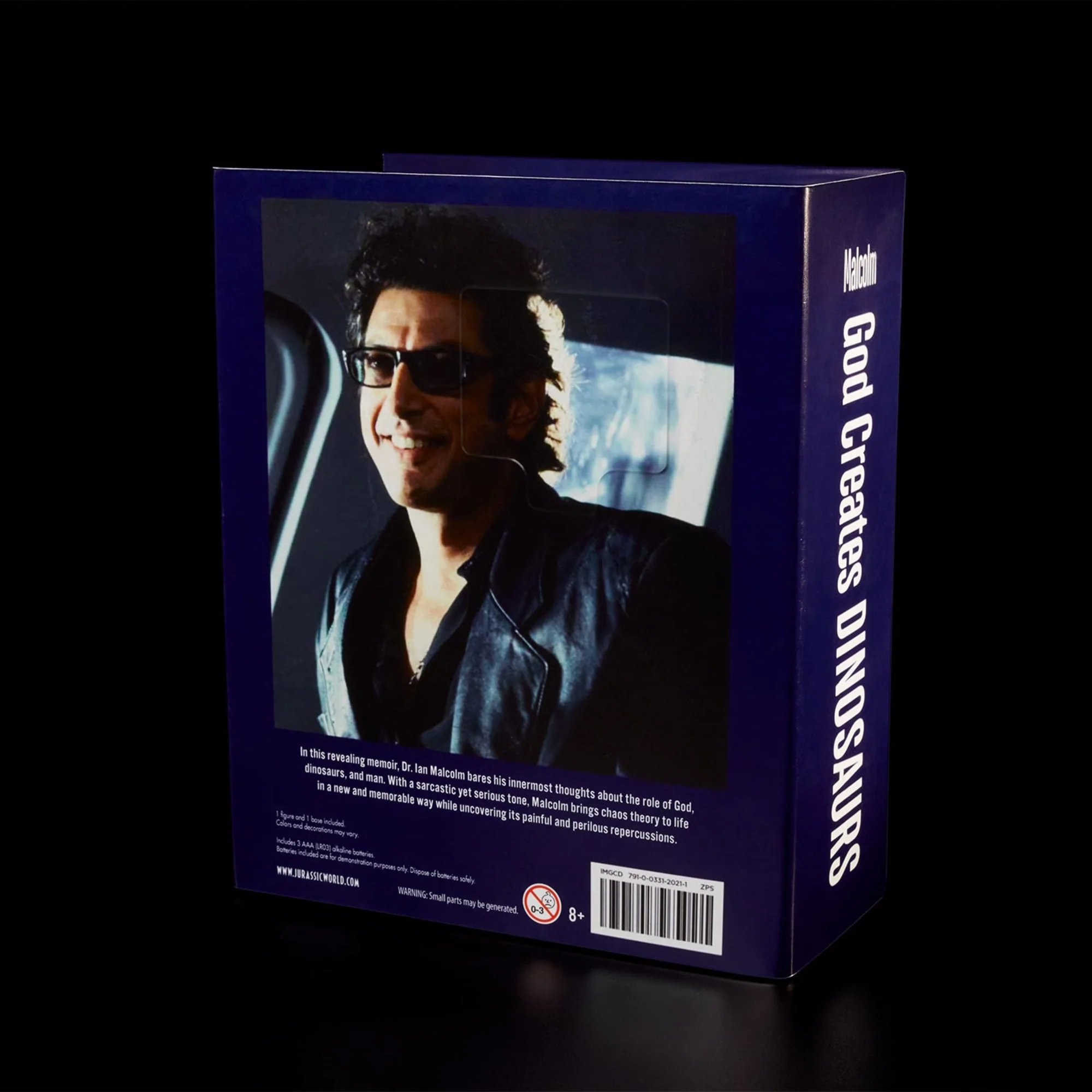 Mattel Creations Jurassic Park Chaos Theory Dr. Ian Malcolm Figure