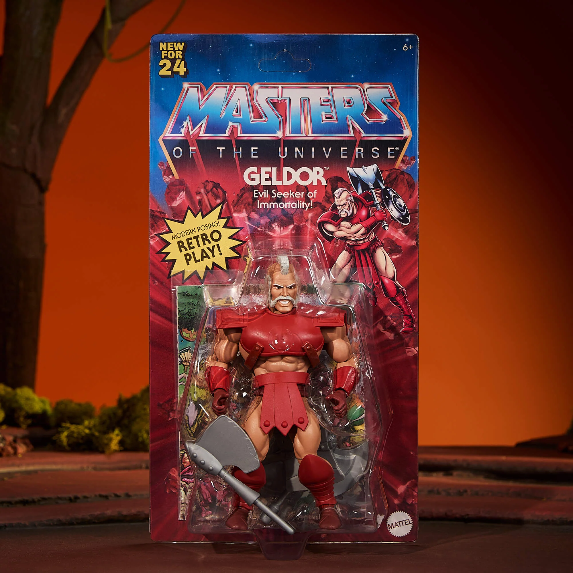 Mattel Creations Masters of the Universe Origins Geldor Action Figure