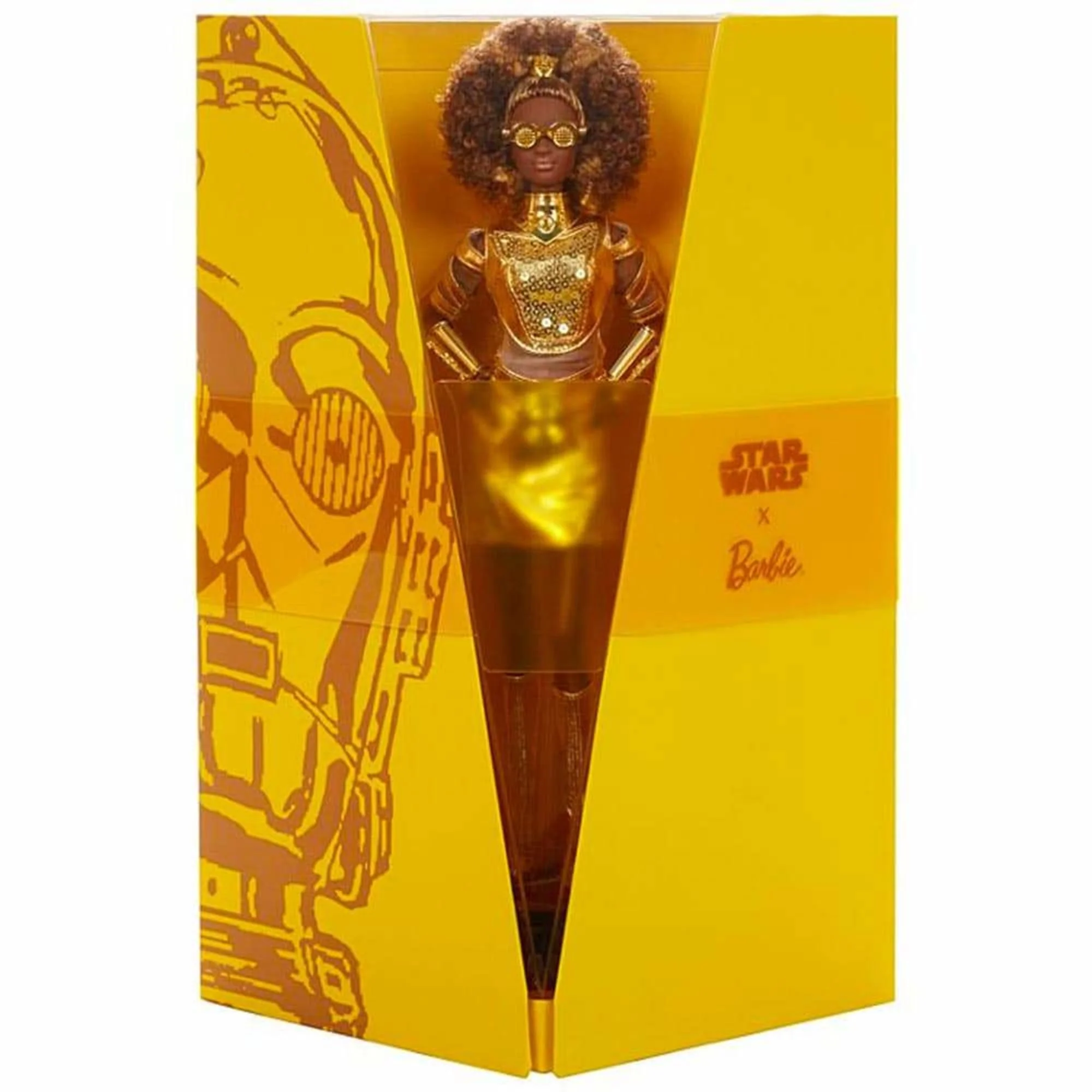 Mattel Creations Star Wars C-3PO x Barbie Doll