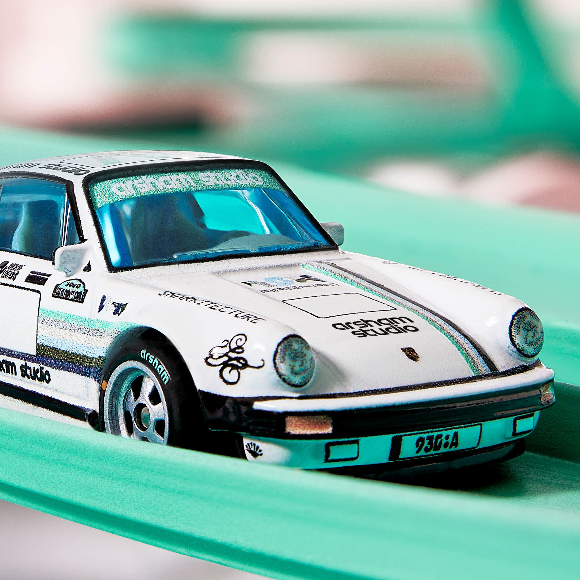Mattel Creations Hot Wheels x Daniel Arsham Livery Porsche 930A