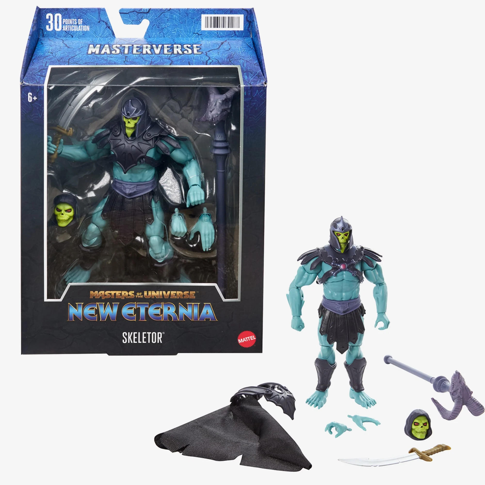 Mattel Creations Masters of the Universe Masterverse New Eternia Skeletor Action Figure