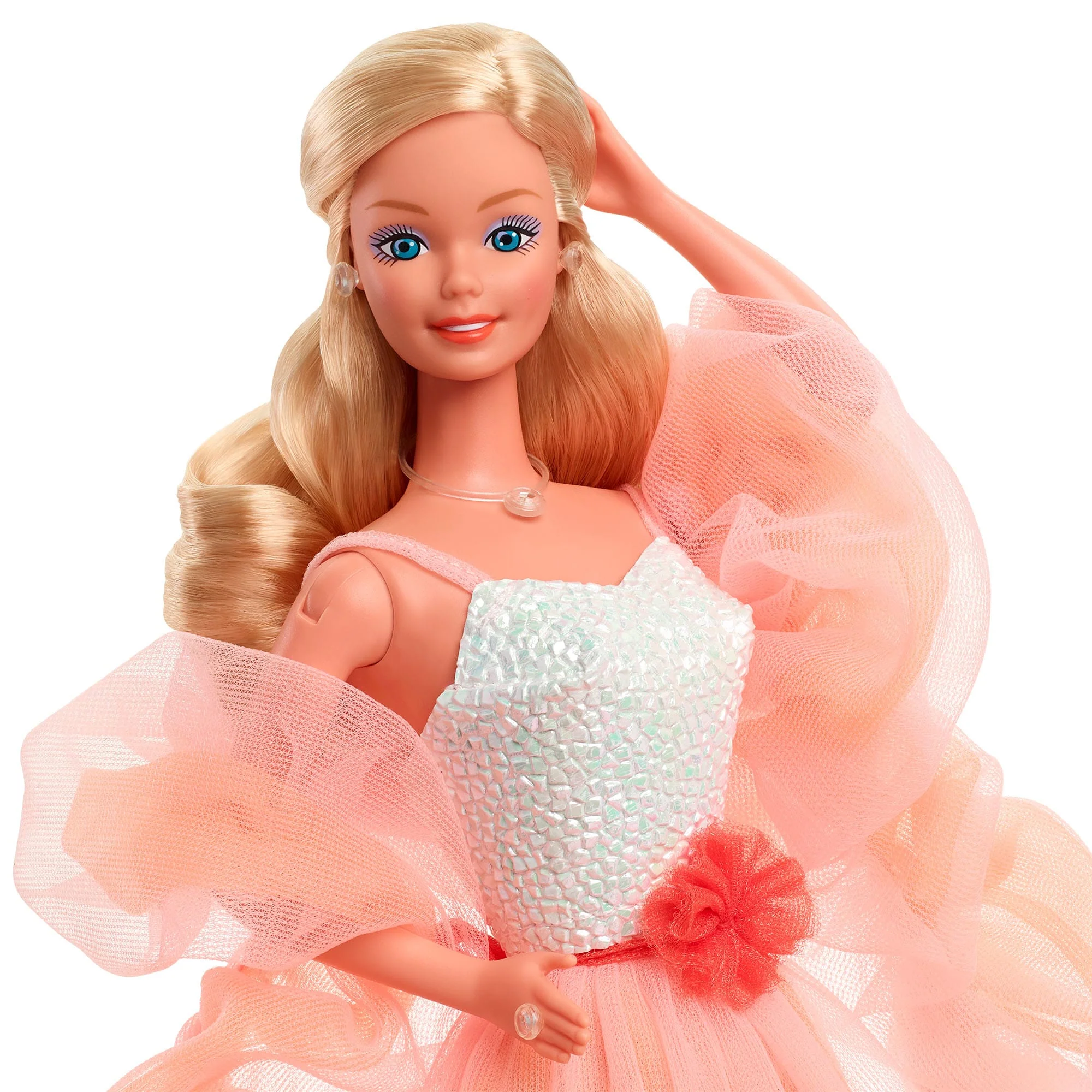 Mattel Creations Peaches 'n Cream Barbie Doll, Blonde Hair
