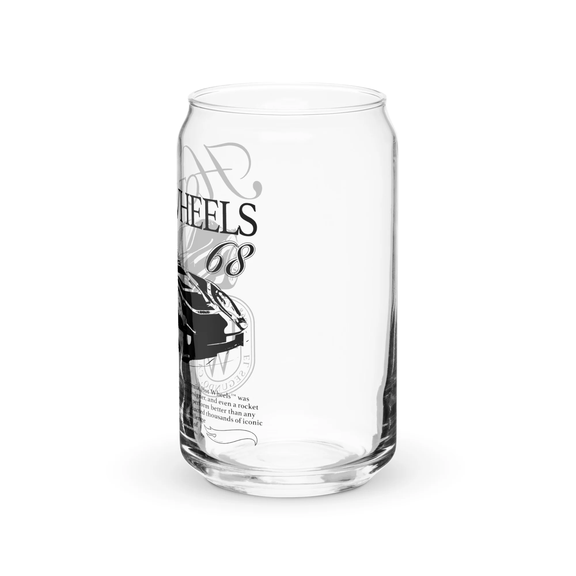 Mattel Creations Hot Wheels 1968 Auto Club Glass