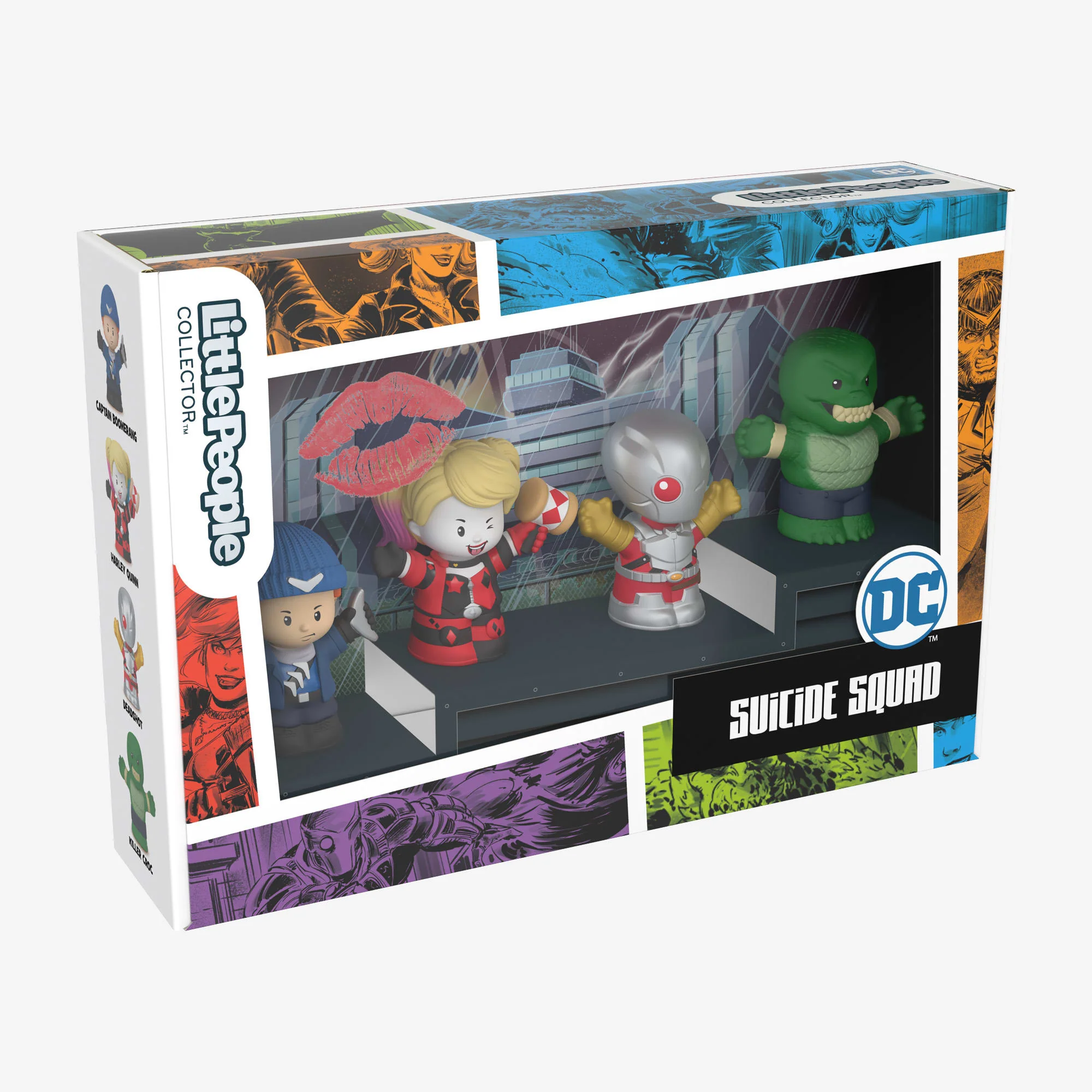 Mattel Creations Little People Collector Suicide Squad Special Edition Figure Set