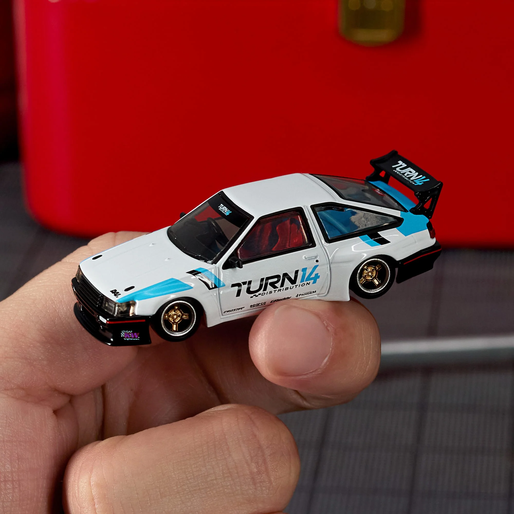 Mattel Creations Elite 64 Toyota Corolla Levin (AE86) Custom