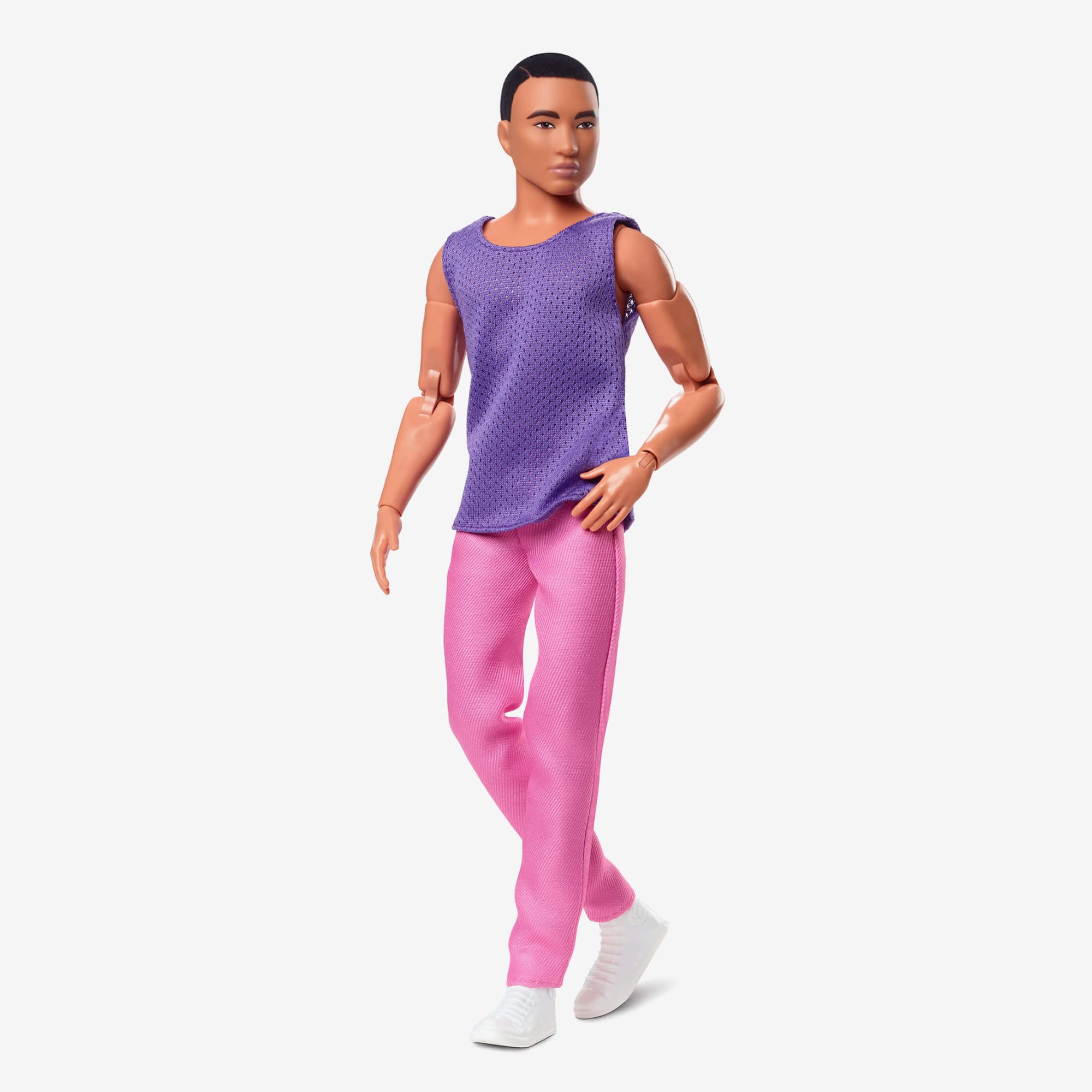Mattel Creations Barbie Looks Ken Doll (Original, Short Black Hair)