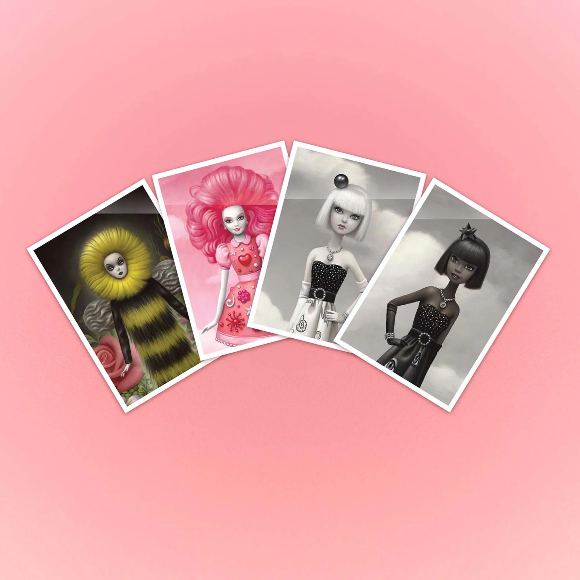 Mattel Creations Mark Ryden x Barbie Postcards