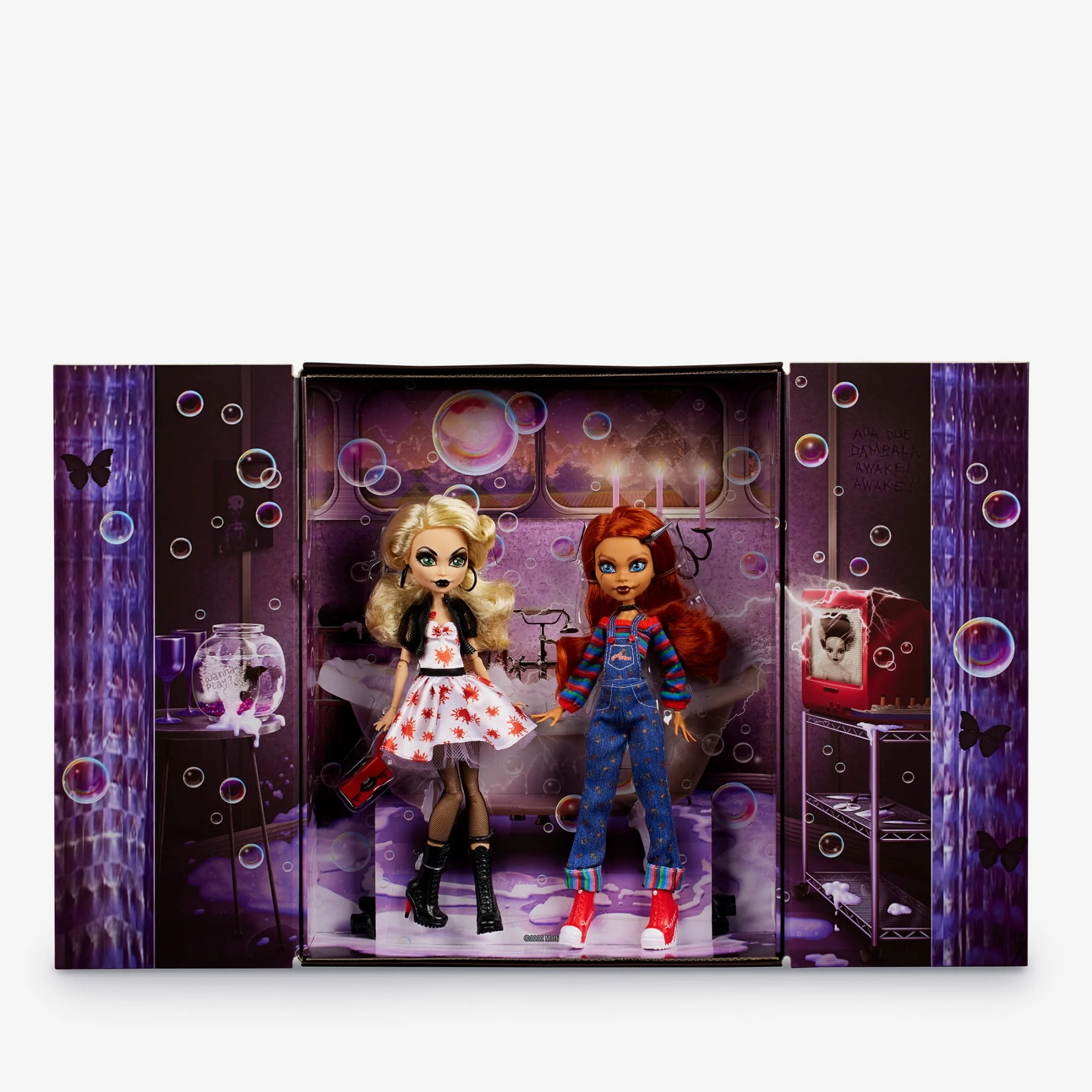 Mattel Creations Monster High Skullector Chucky and Tiffany Doll 2-Pack