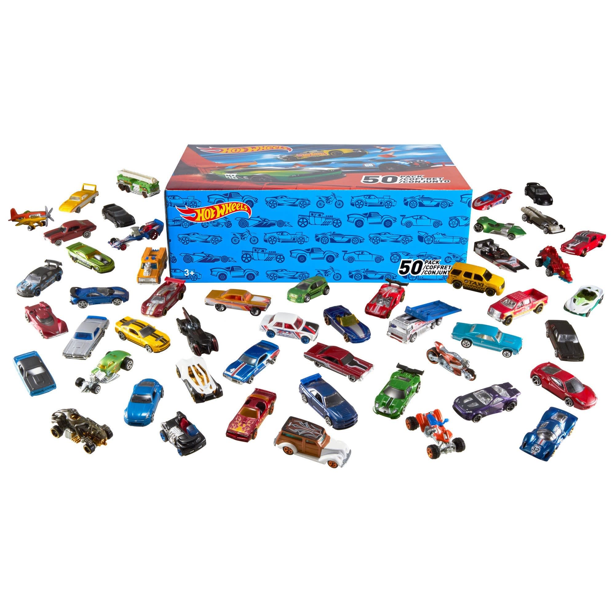 Mattel Creations Hot Wheels Mainline 100-Car Case Pack