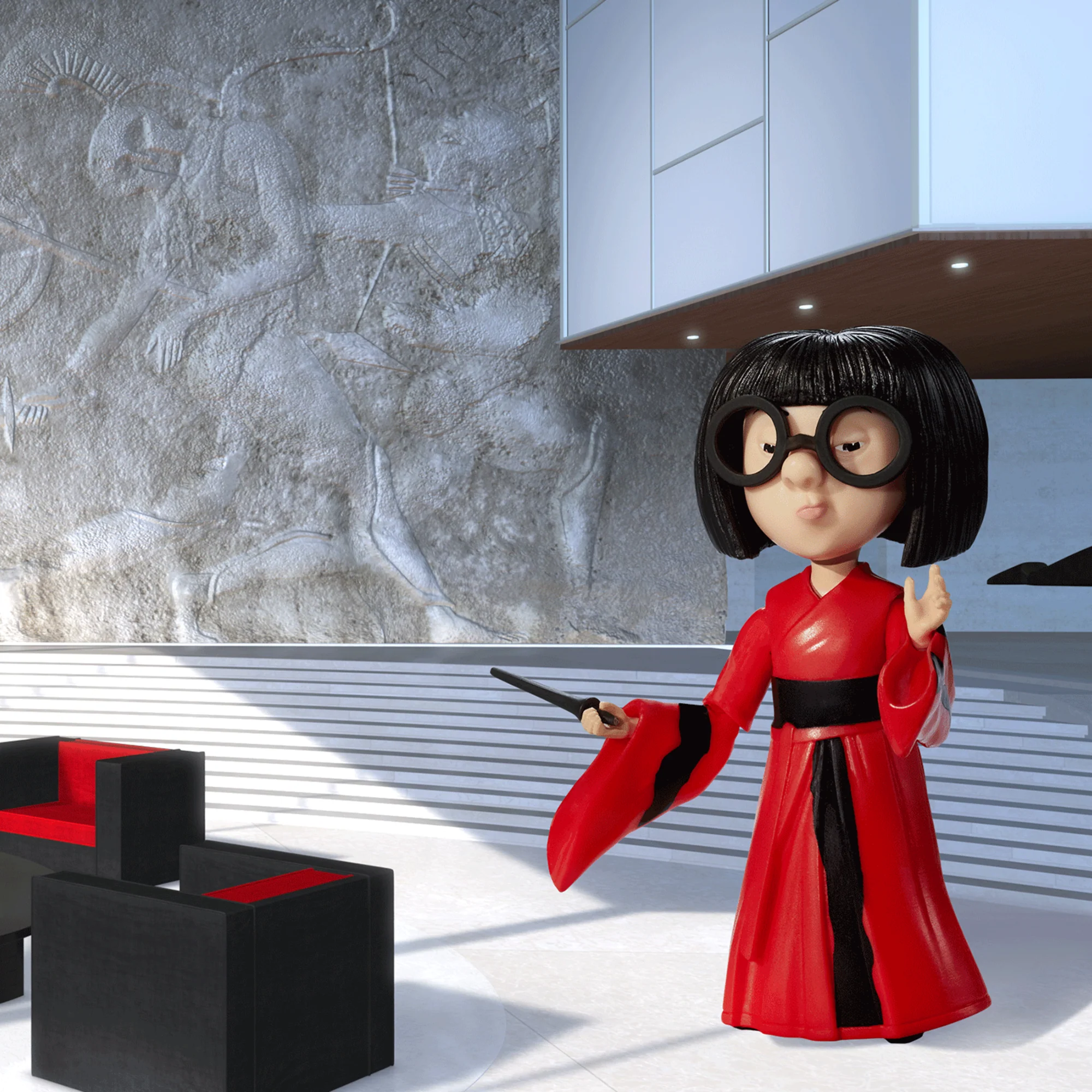 Mattel Creations Pixar Spotlight Series Edna Mode Collector Figure The Incredibles