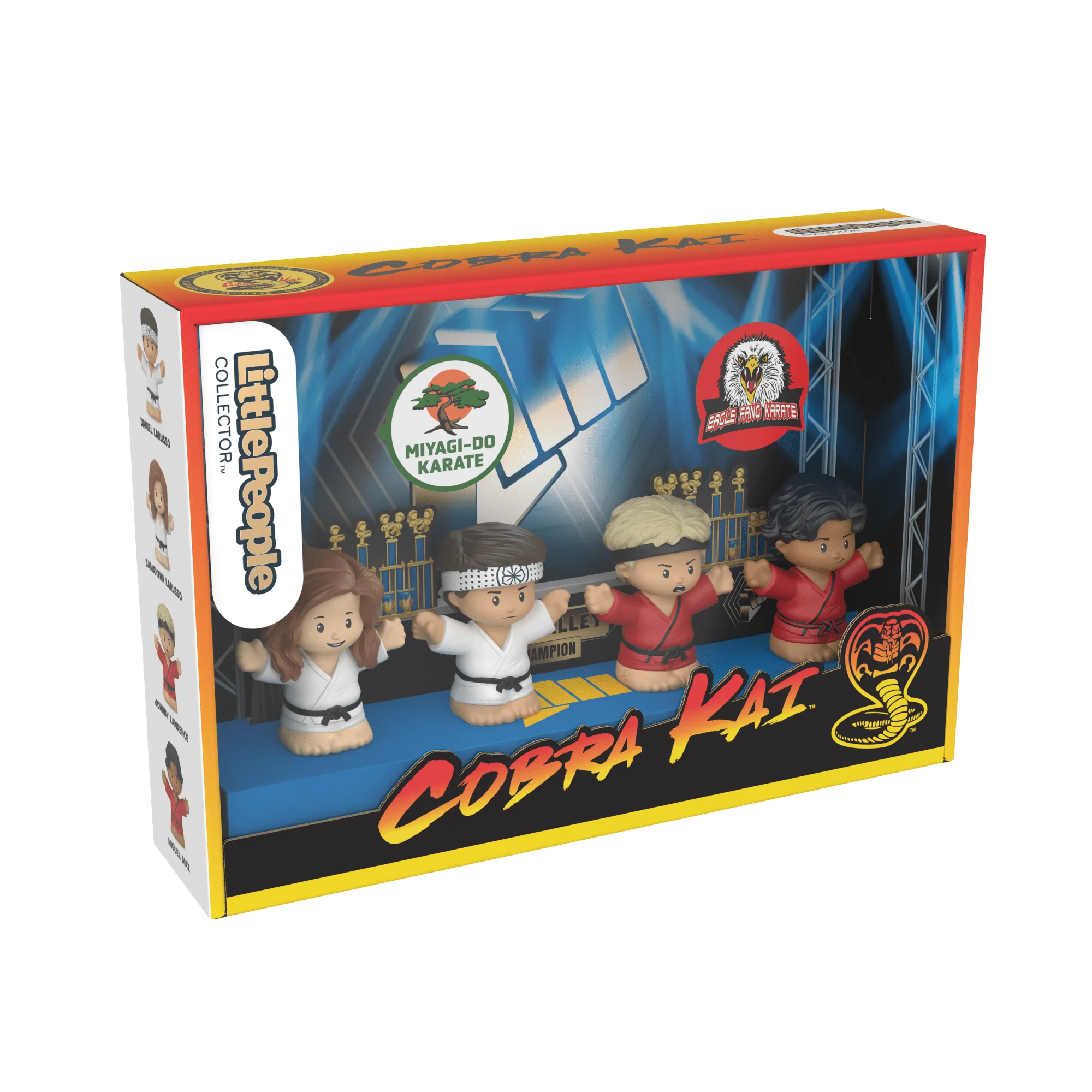 Mattel Creations Little People Collector Cobra Kai Special Edition Set