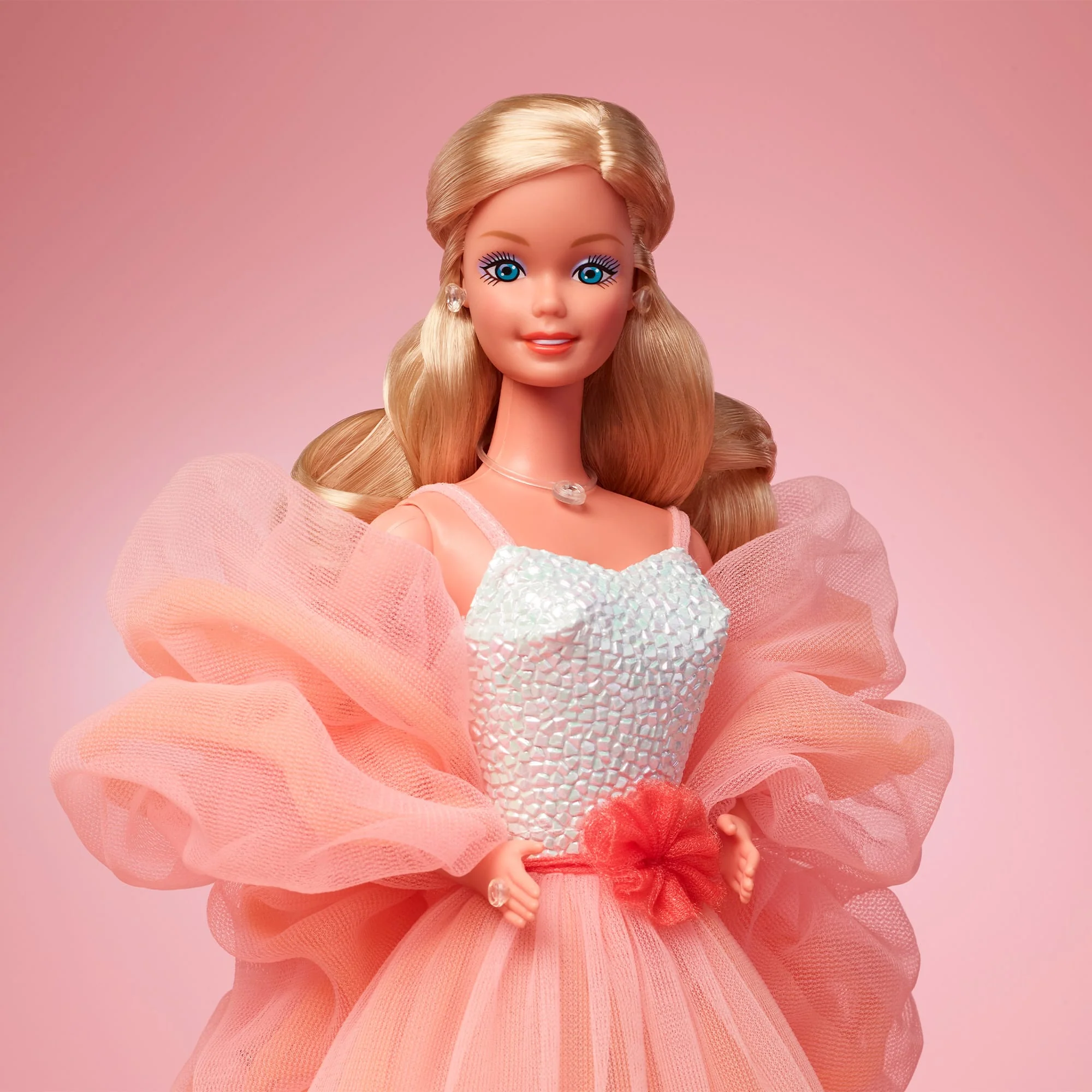 Mattel Creations Peaches 'n Cream Barbie Doll, Blonde Hair