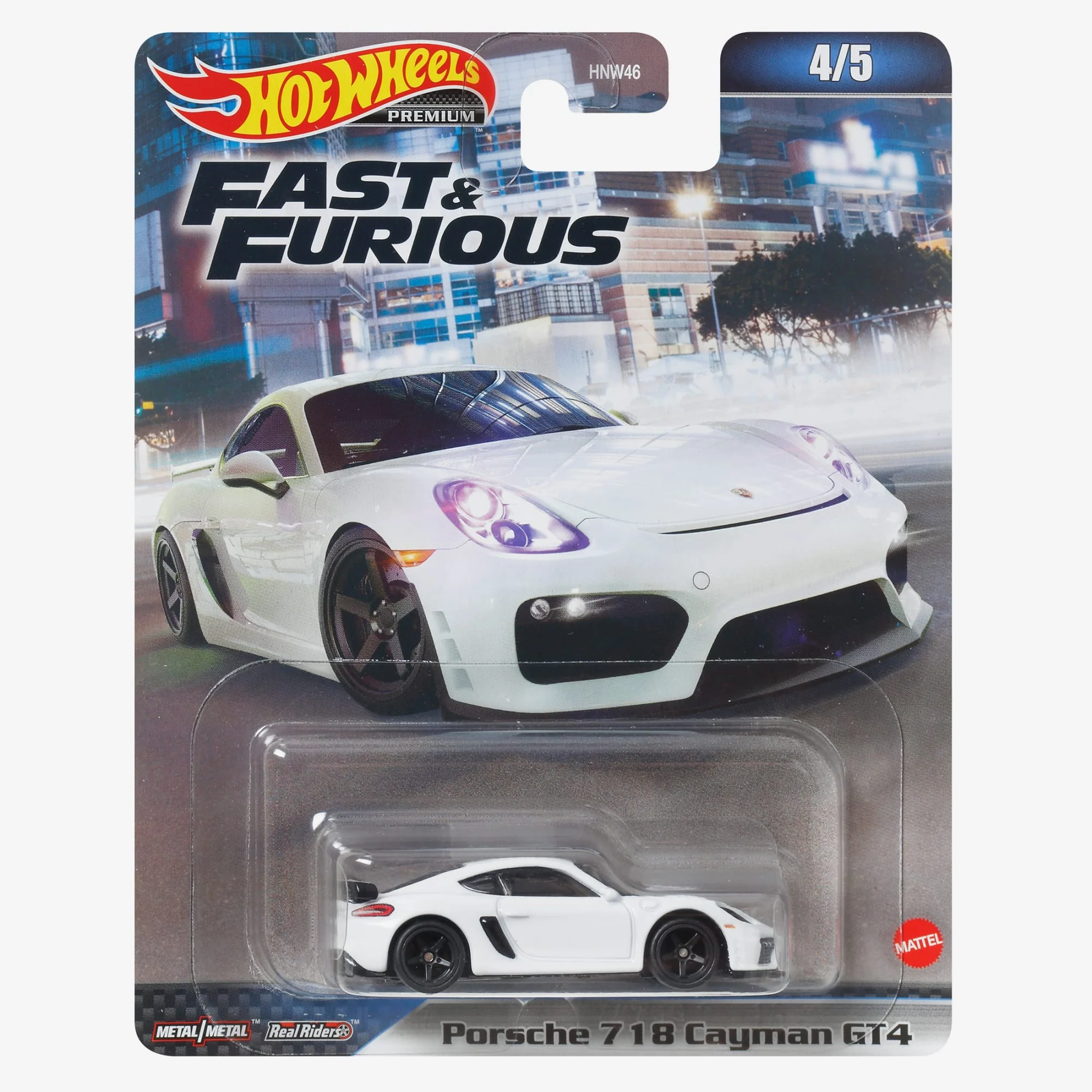 Mattel Creations Hot Wheels Fast & Furious Premium Series, Porsche Cayman GT4