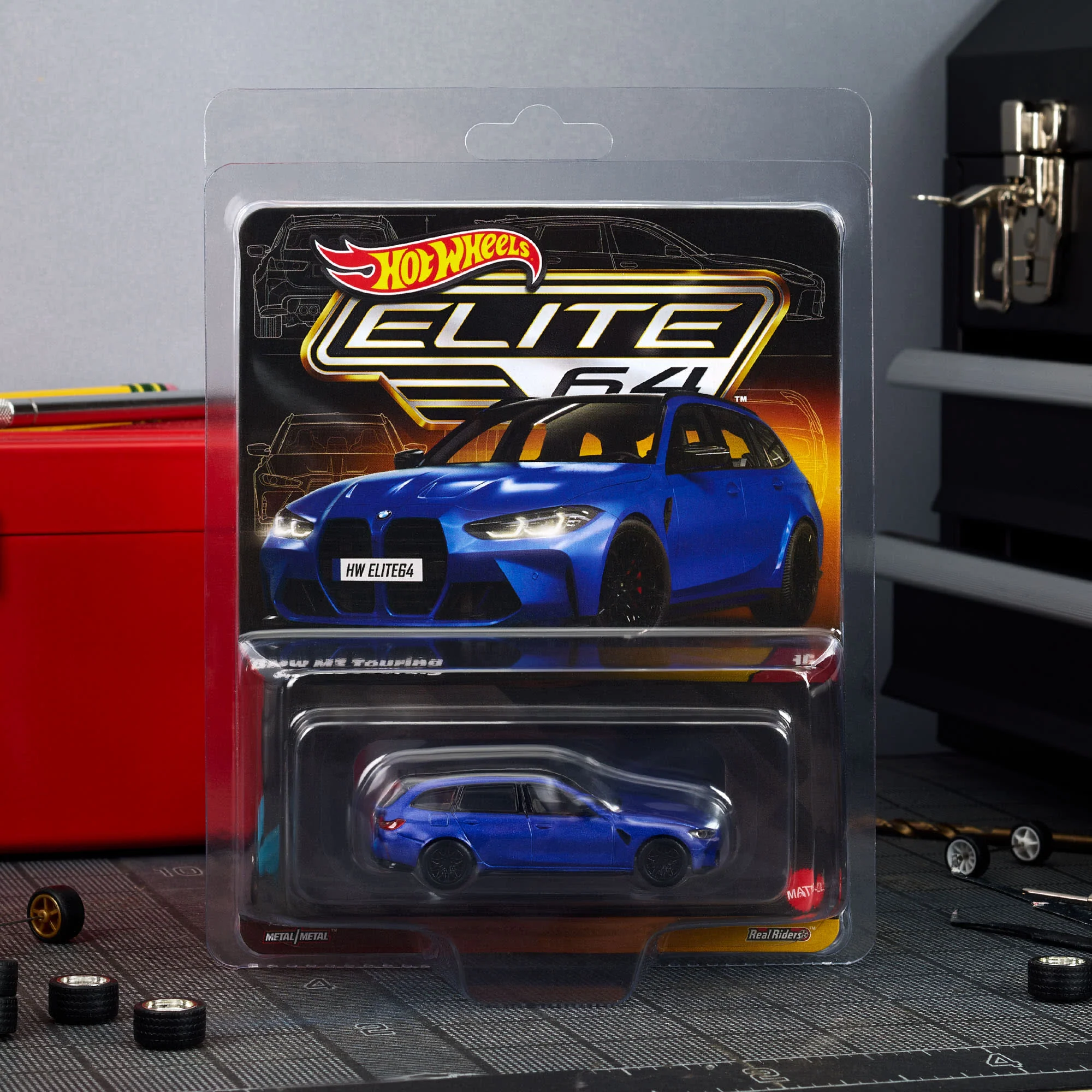 Mattel Creations Hot Wheels Elite 64 BMW M3 Touring
