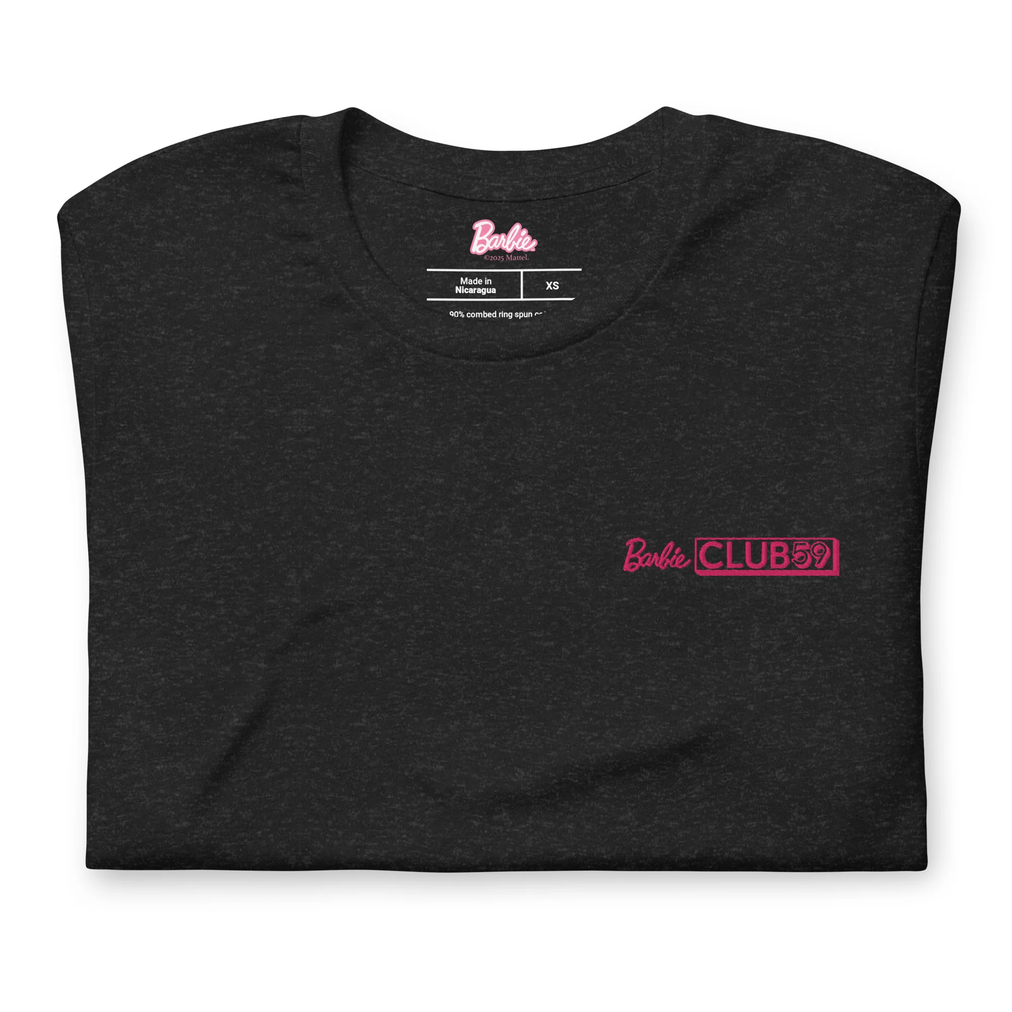 Mattel Creations Barbie 2025 Club 59 Black T-Shirt