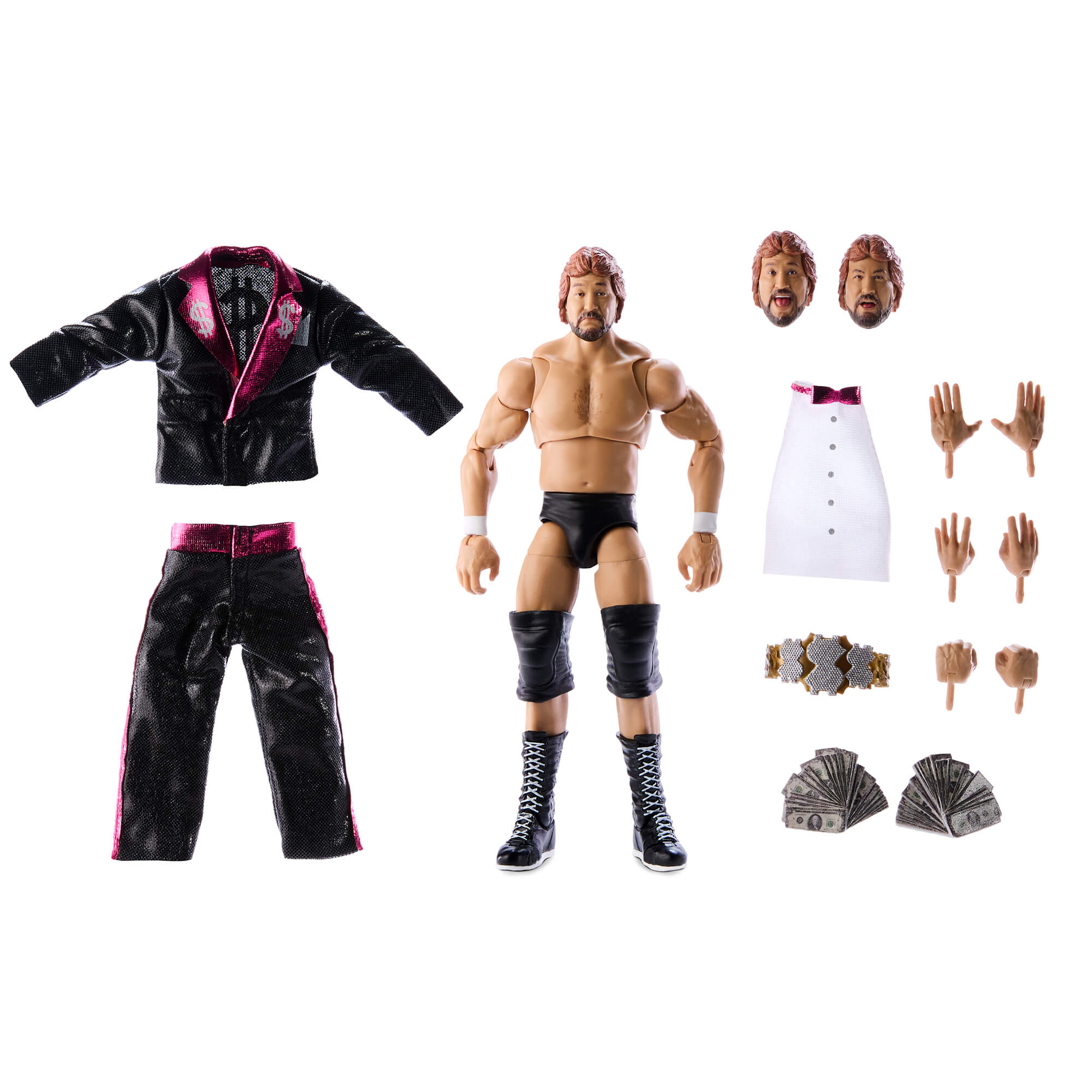 Mattel Creations WWE Ultimate Edition Coliseum Collection “Million Dollar Man” Ted DiBiase and Ricky “The Dragon” Steamboat 2-Pack