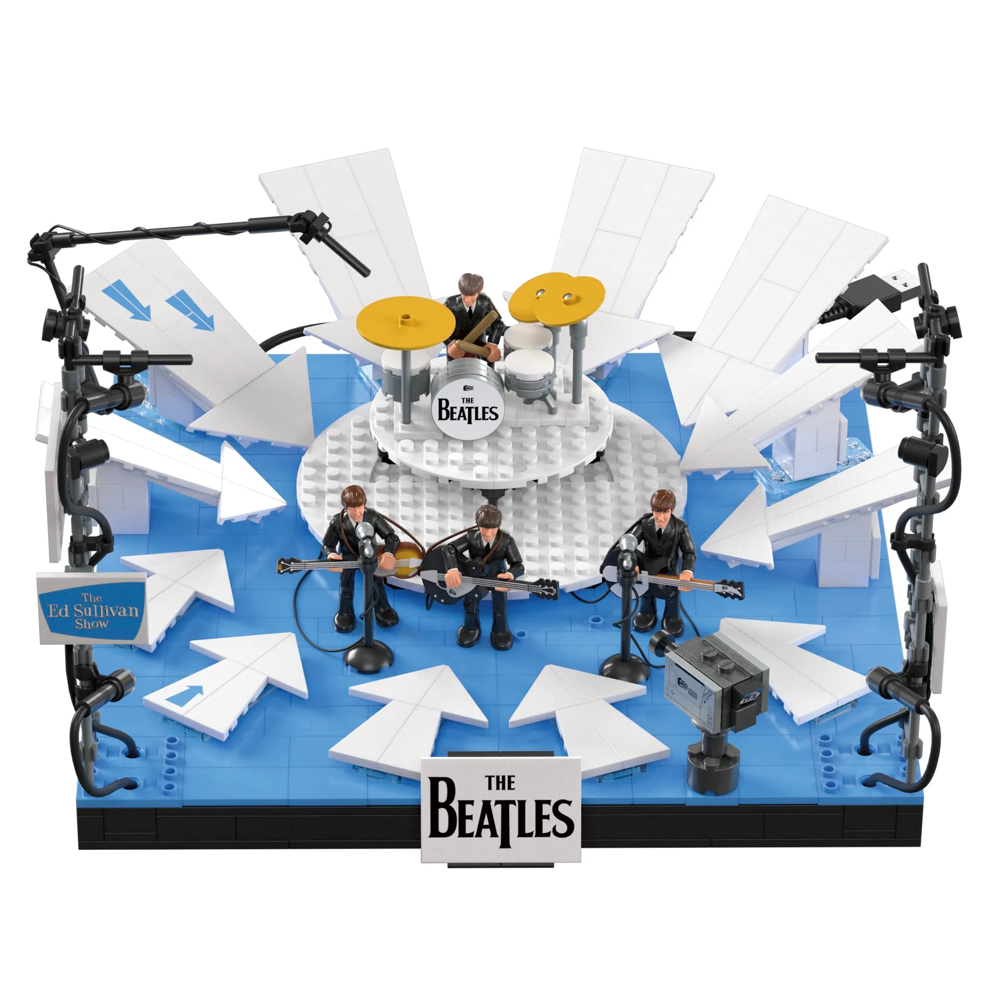 Mattel Creations MEGA™ Showcase The Beatles 'Ladies and Gentlemen, The Beatles!' Building Toy Kit