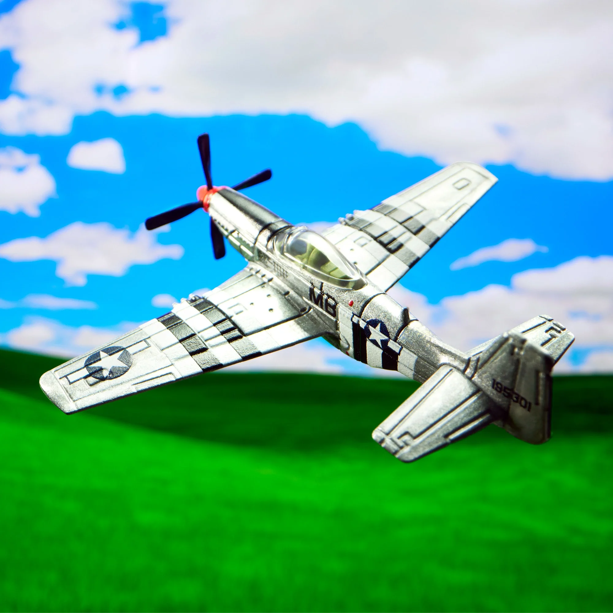 Mattel Creations Matchbox North American P-51 Mustang