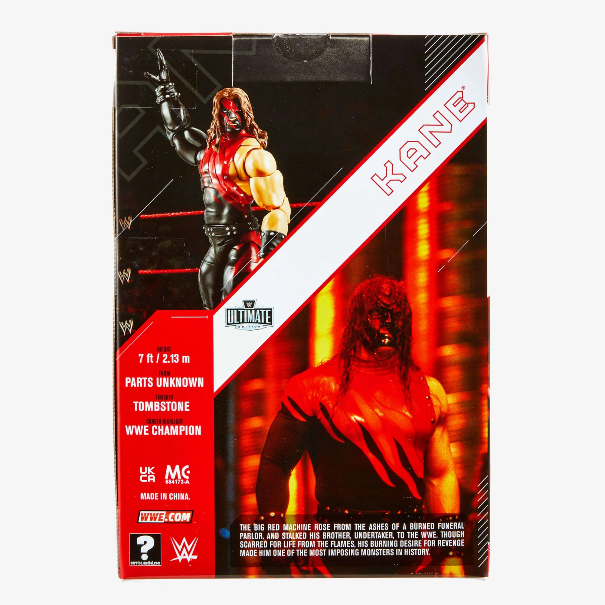 Mattel Creations WWE Ultimate Edition Attitude Era Ring and Kane Figure
