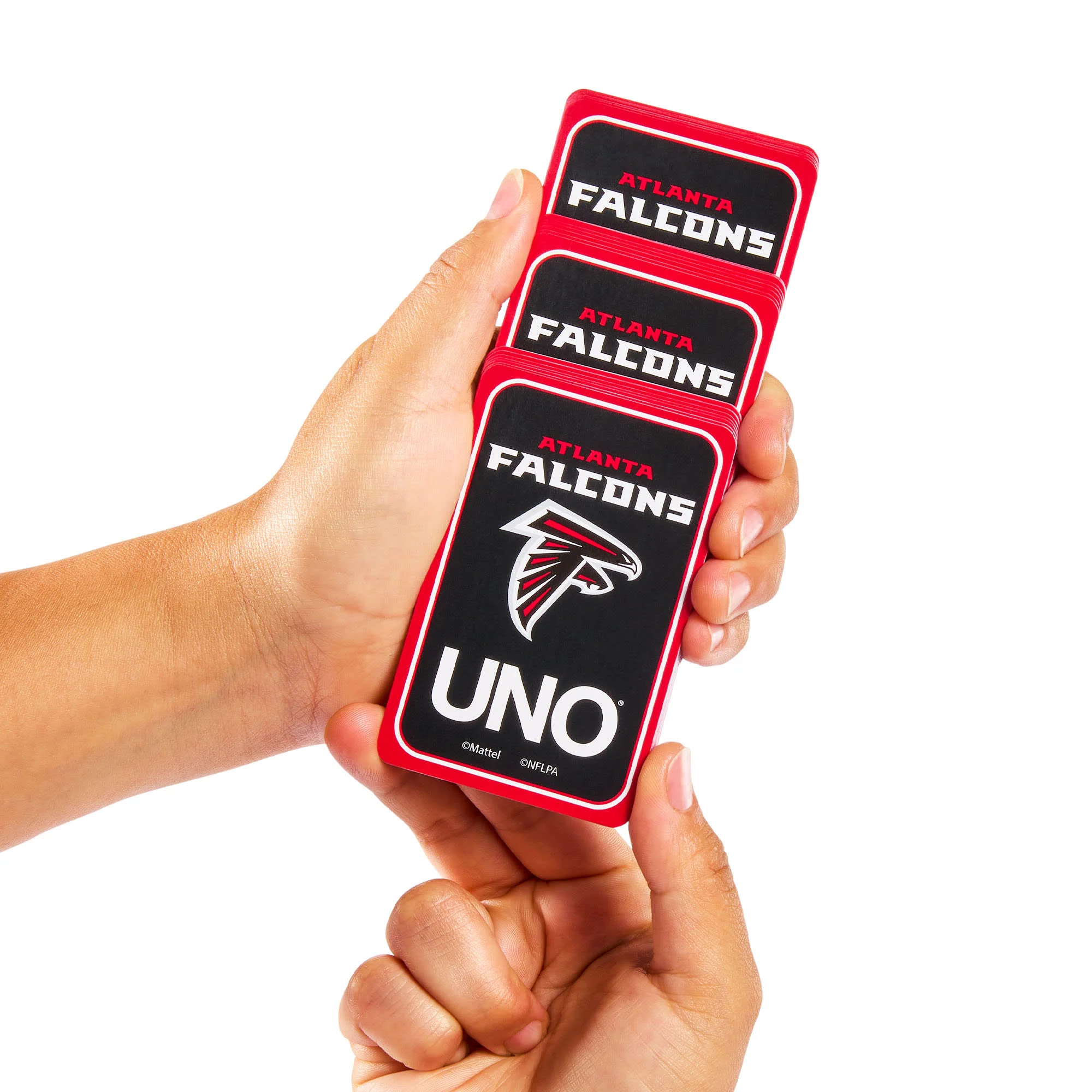 Mattel Creations UNO Fandom NFL Atlanta Falcons Game Deck