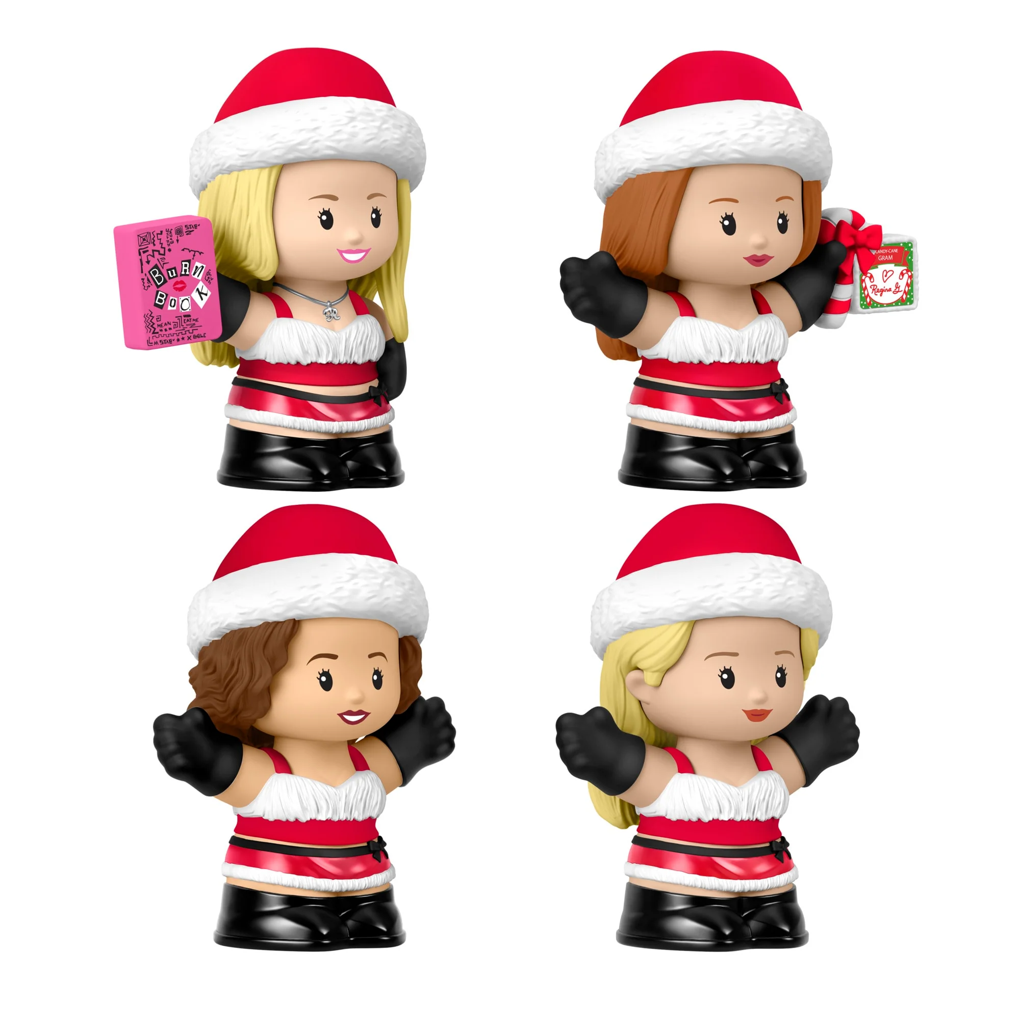 Mattel Creations Little People Collector Mean Girls Movie Special Edition Holiday Set
