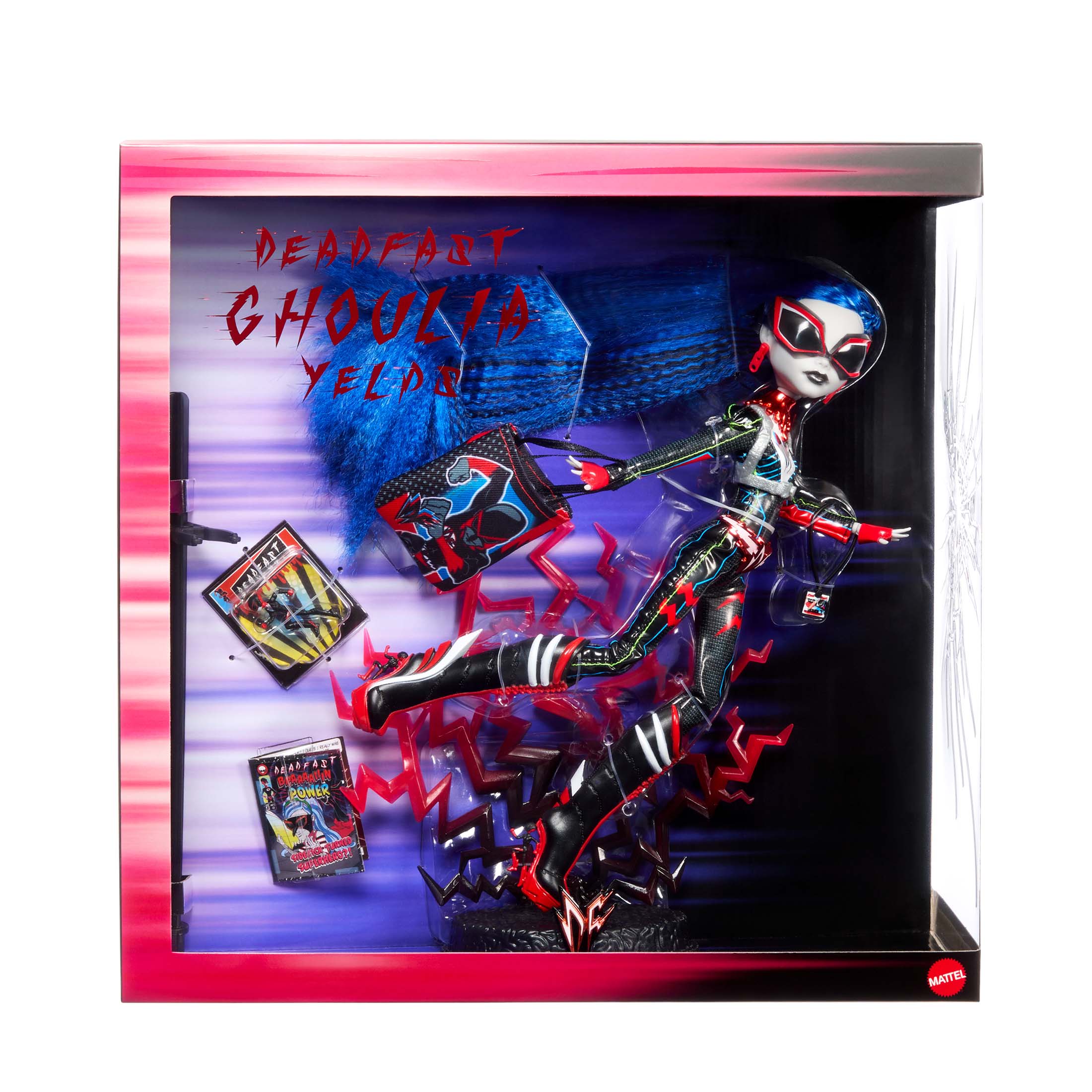 Mattel Creations Monster High Deadfast Ghoulia Yelps Doll