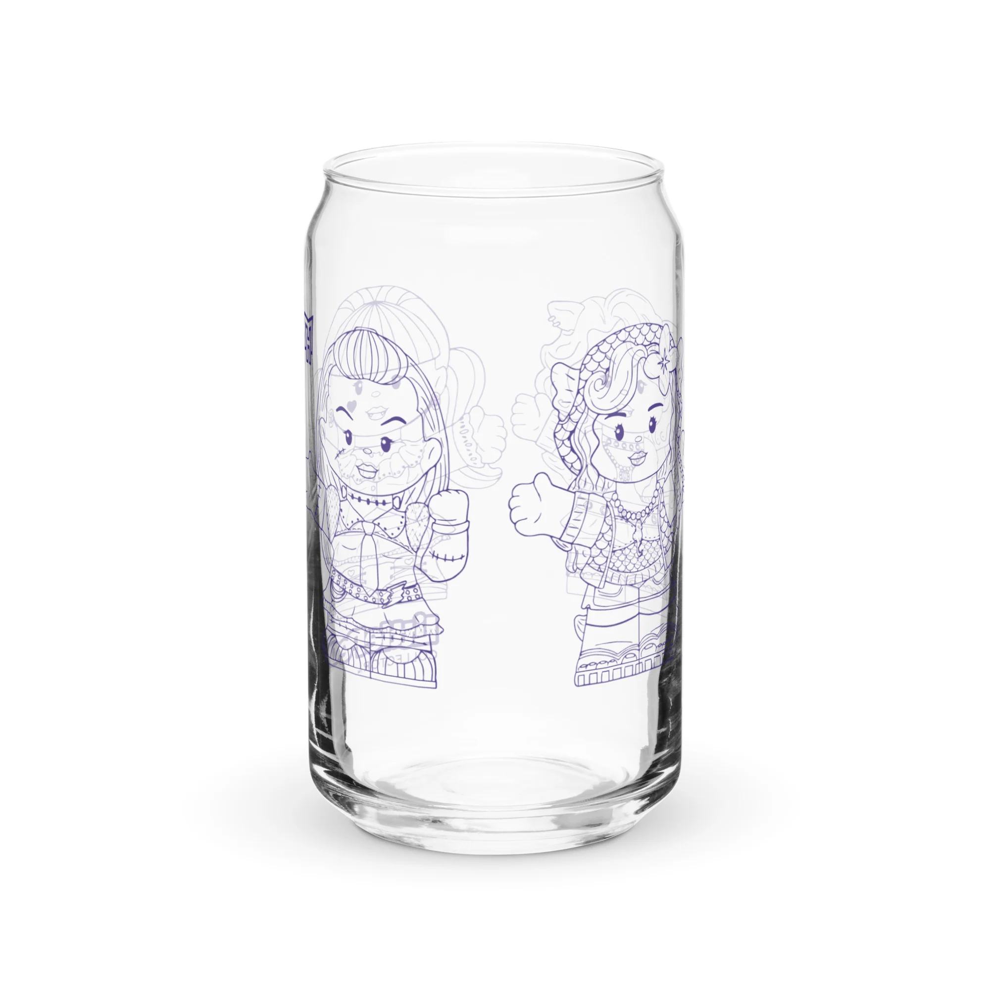 Mattel Creations Little People Collector Monster High Clear Glass
