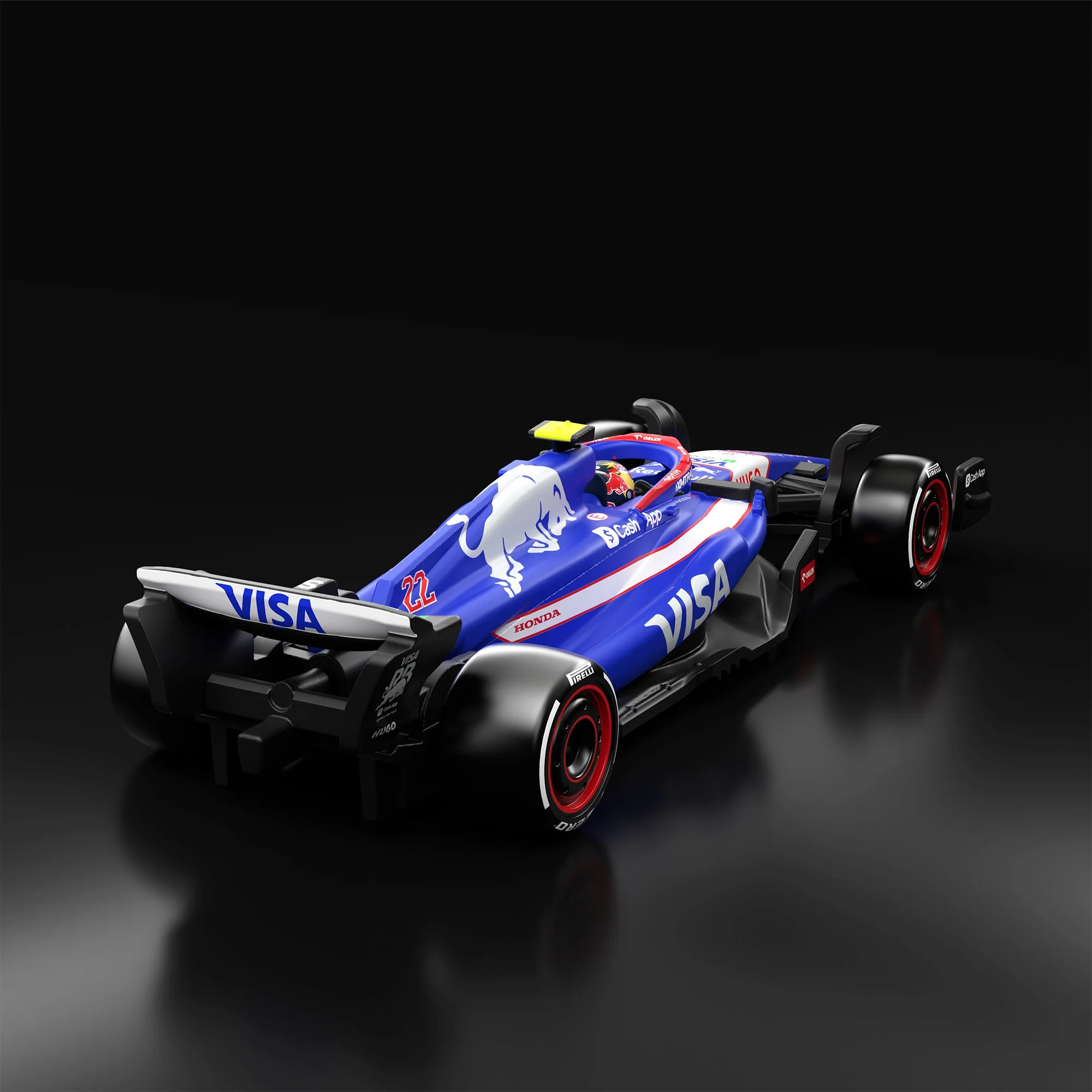Mattel Creations Hot Wheels F1 Series: Visa Cash App RB Formula One Team VCARB 01 Car #22