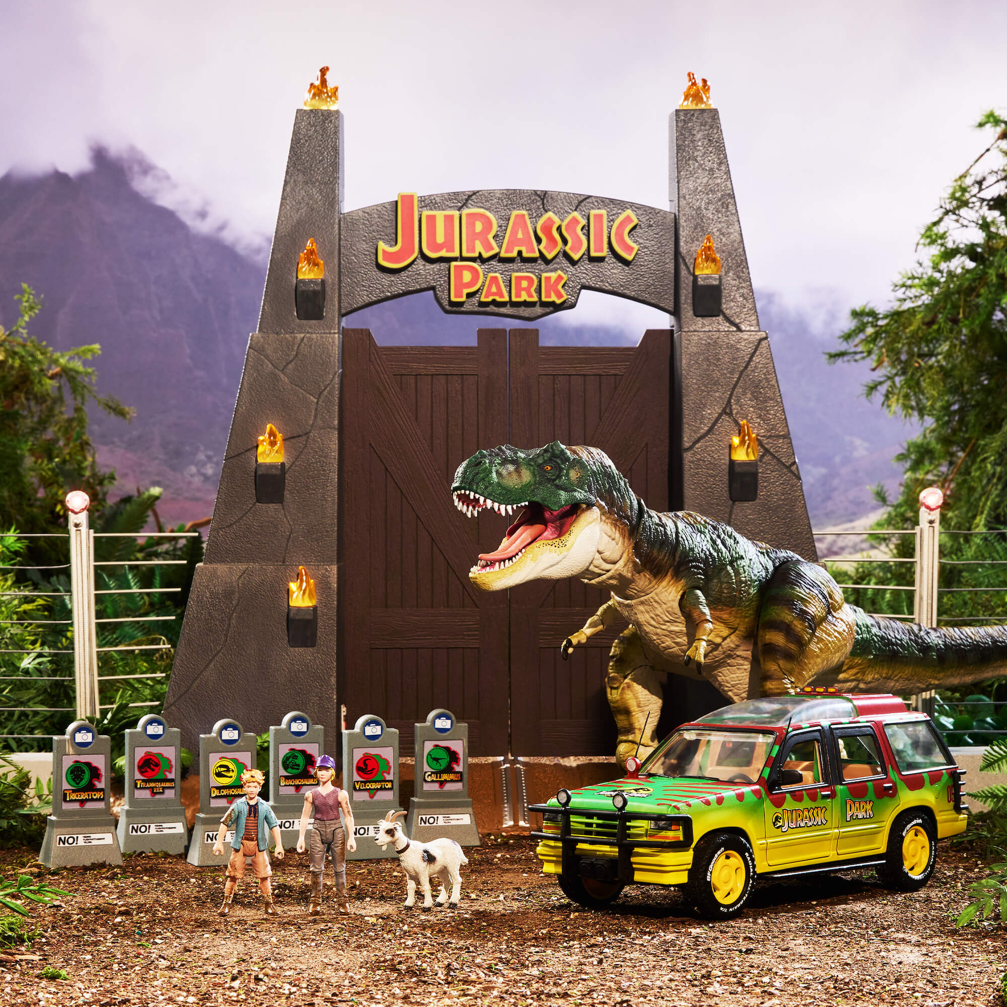 Mattel Creations Jurassic World The Gates Crowdfund