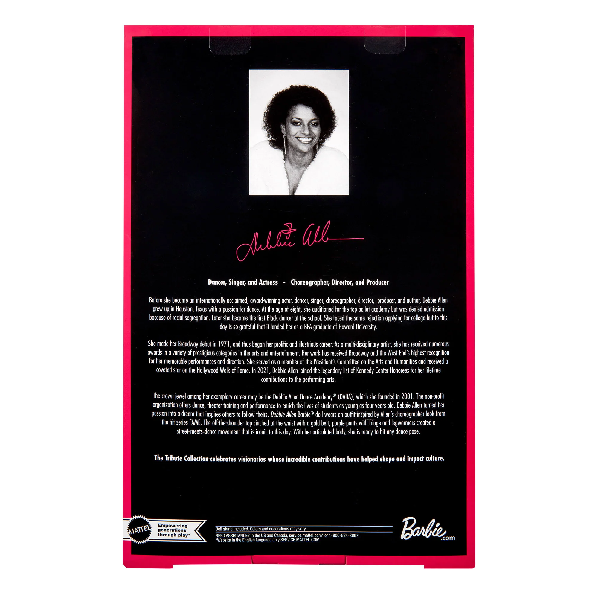 Mattel Creations Barbie Tribute Collection Debbie Allen Doll