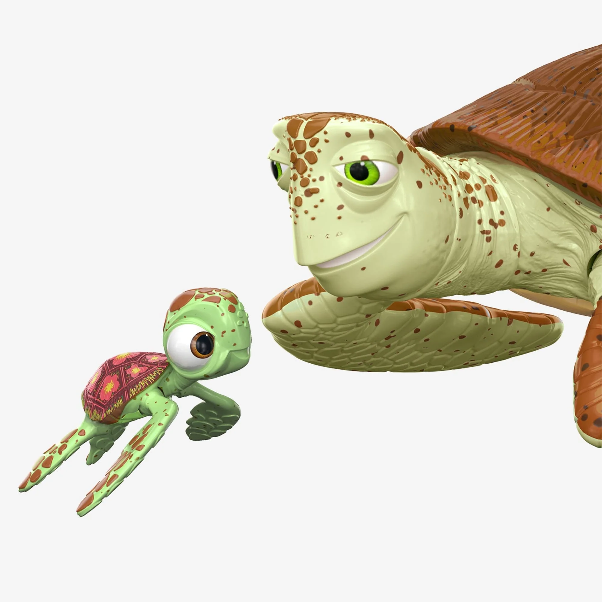 Mattel Creations Pixar Featured Favorites Crush & Squirt Figures
