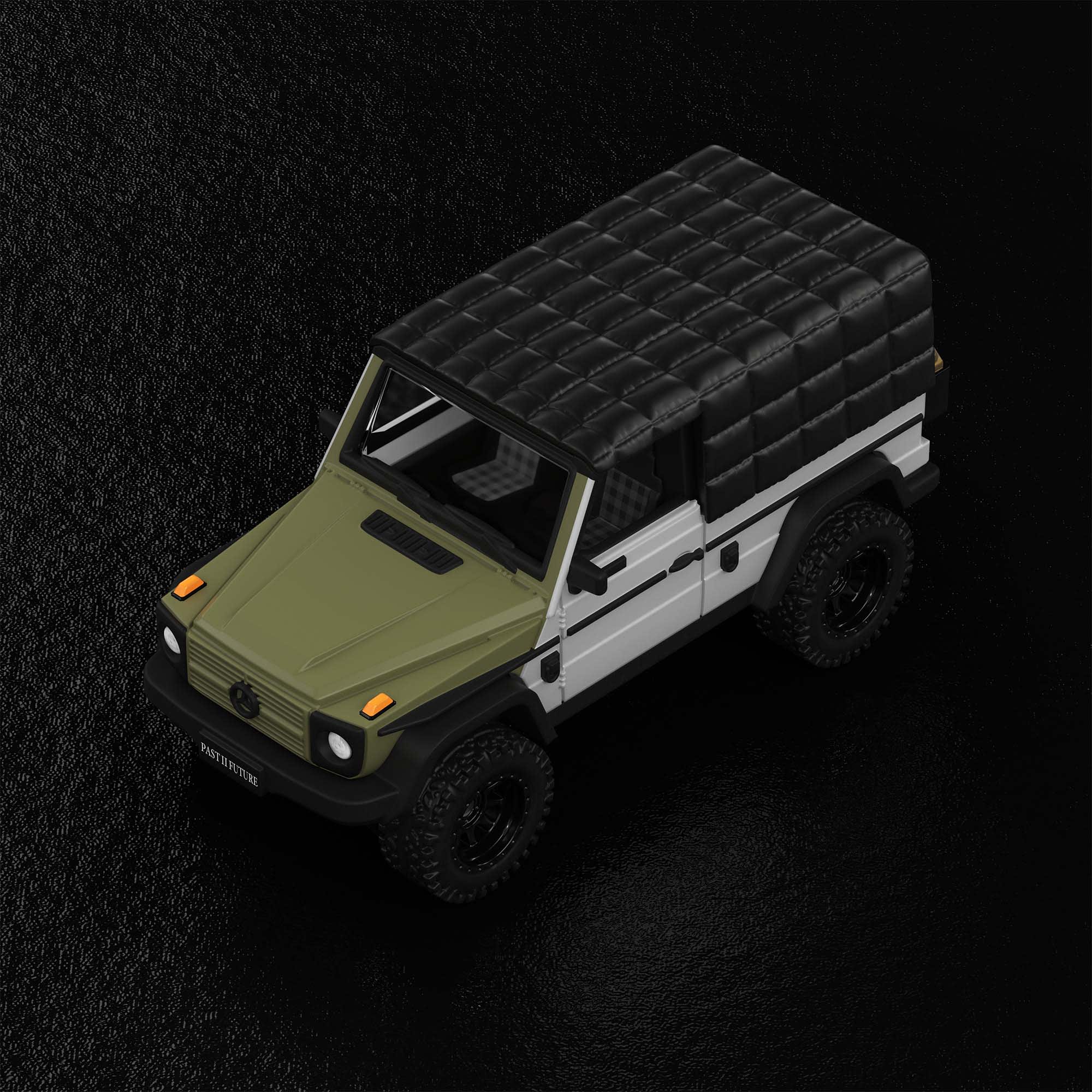 Mattel Creations Hot Wheels x Mercedes-Benz Project G-class Past II Future designed by NIGO