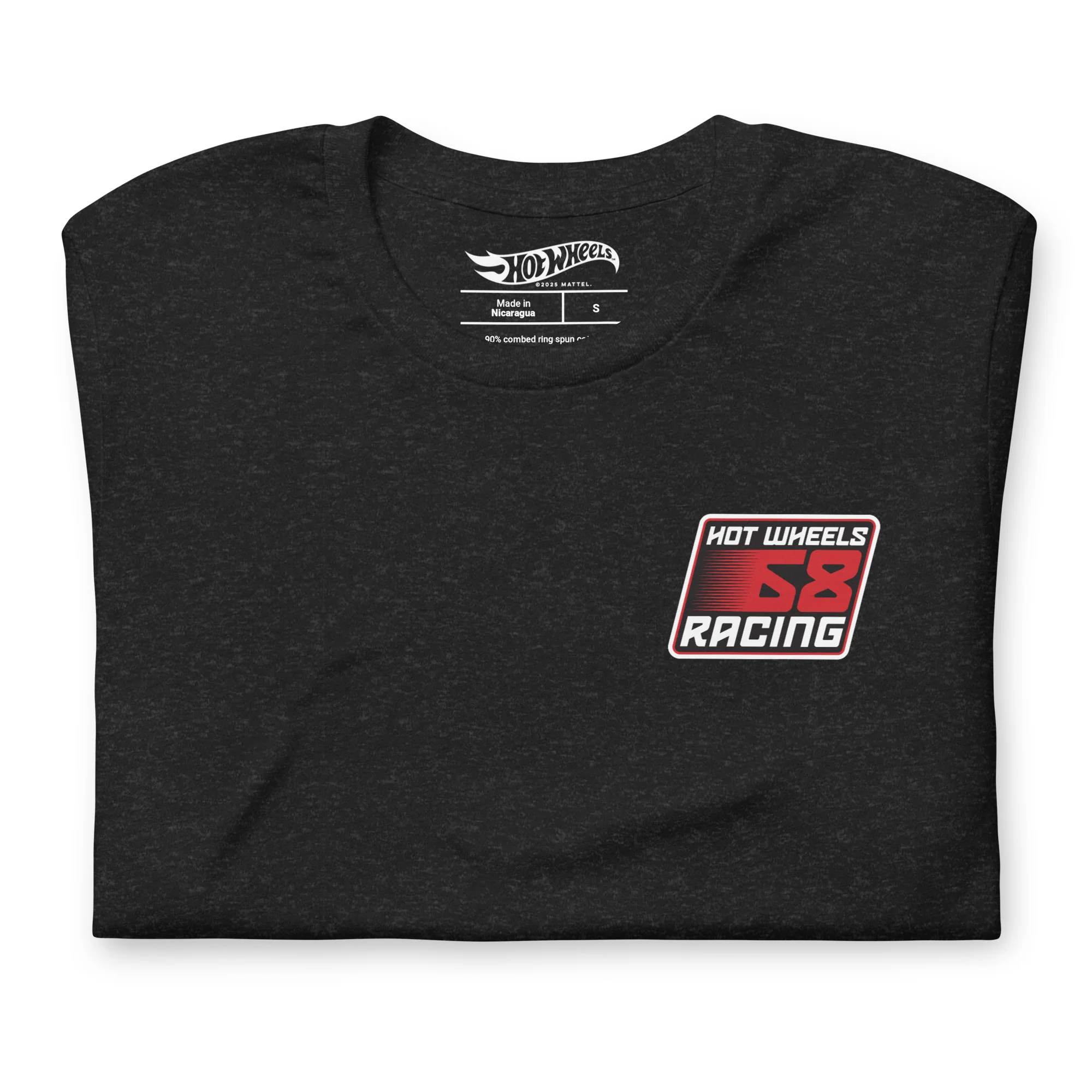Mattel Creations Hot Wheels Racing Vintage Black T-Shirt