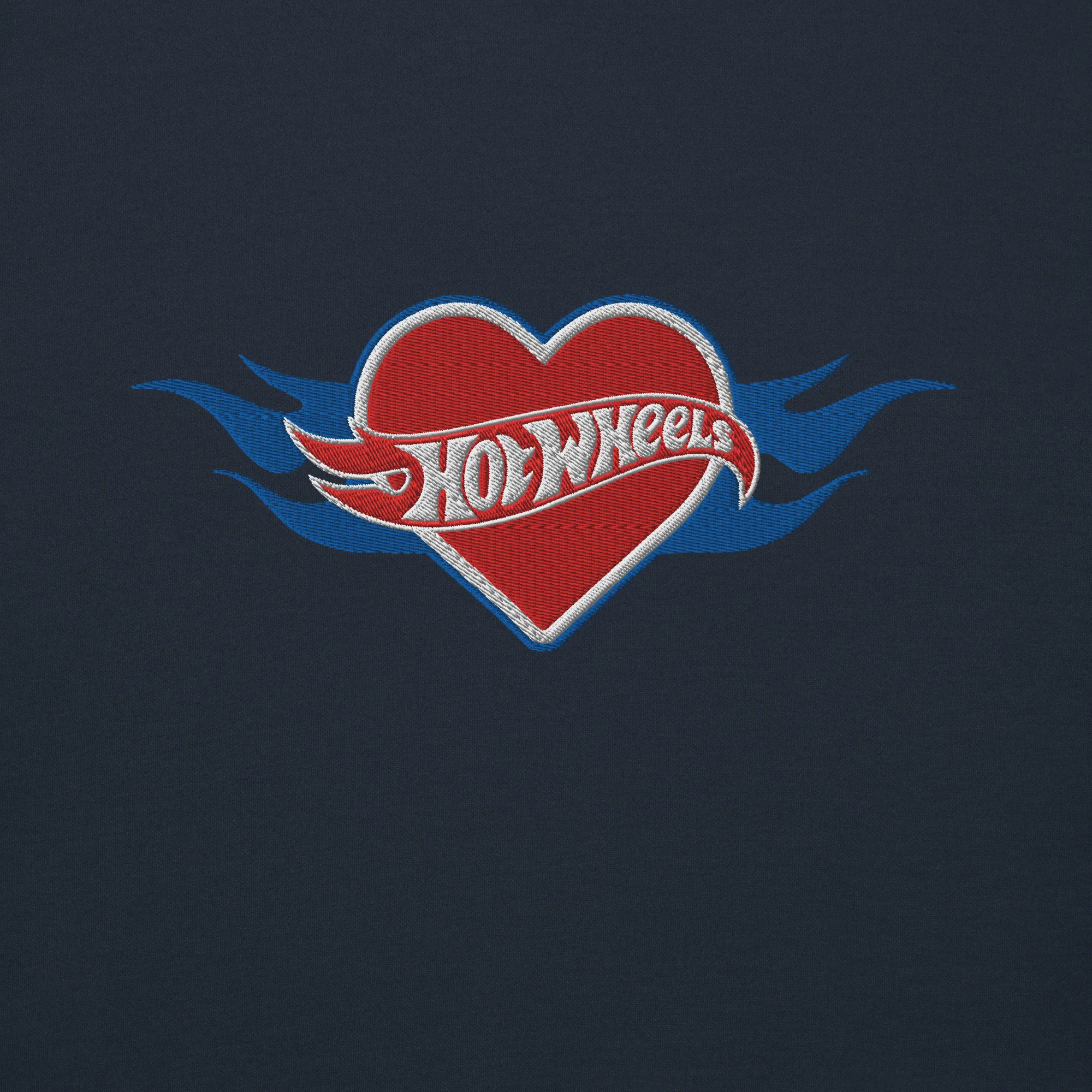 Mattel Creations Hot Wheels Heart with Flame Hoodie