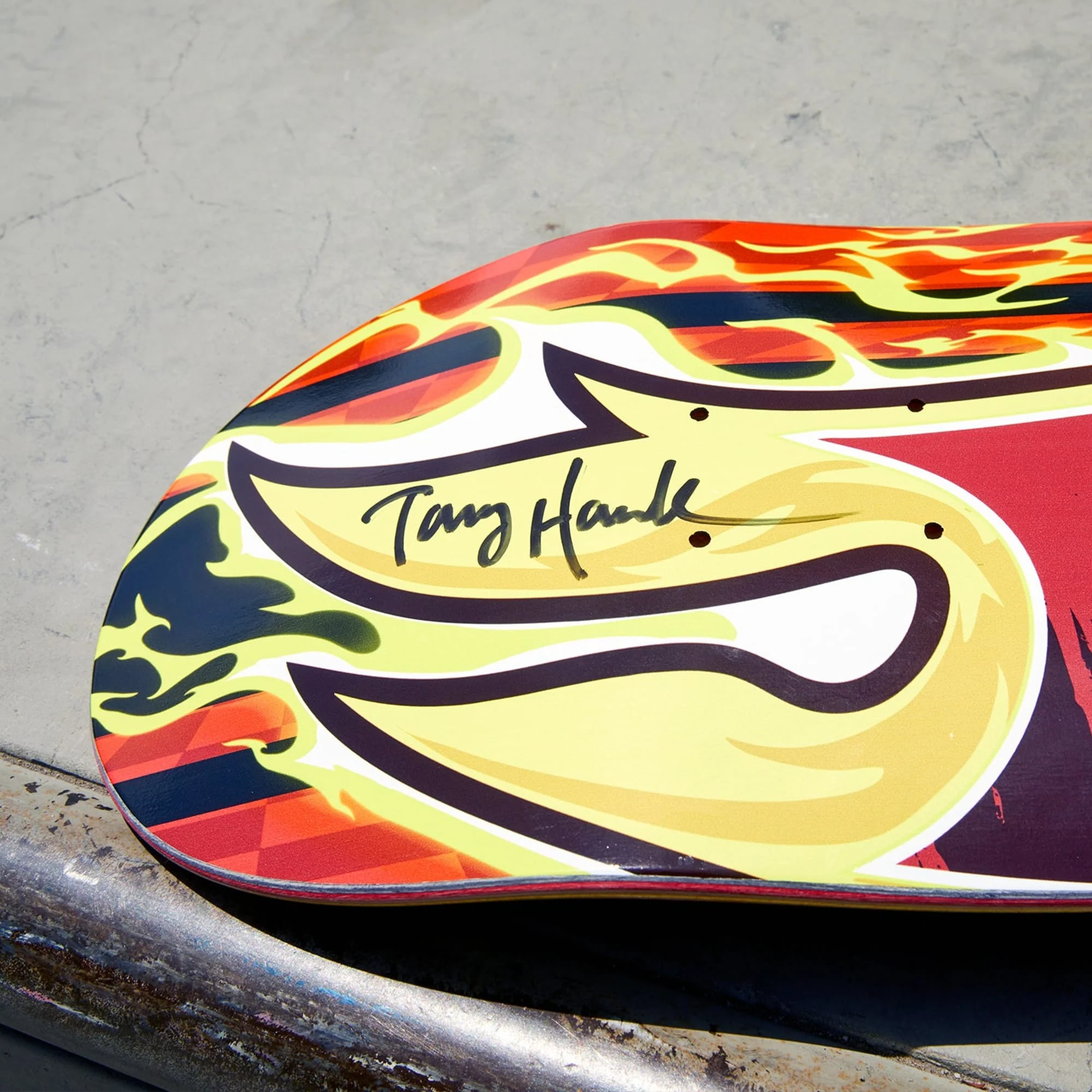 Mattel Creations Tony Hawk x Hot Wheels Skate, Wildfire Deck & Fingerboard
