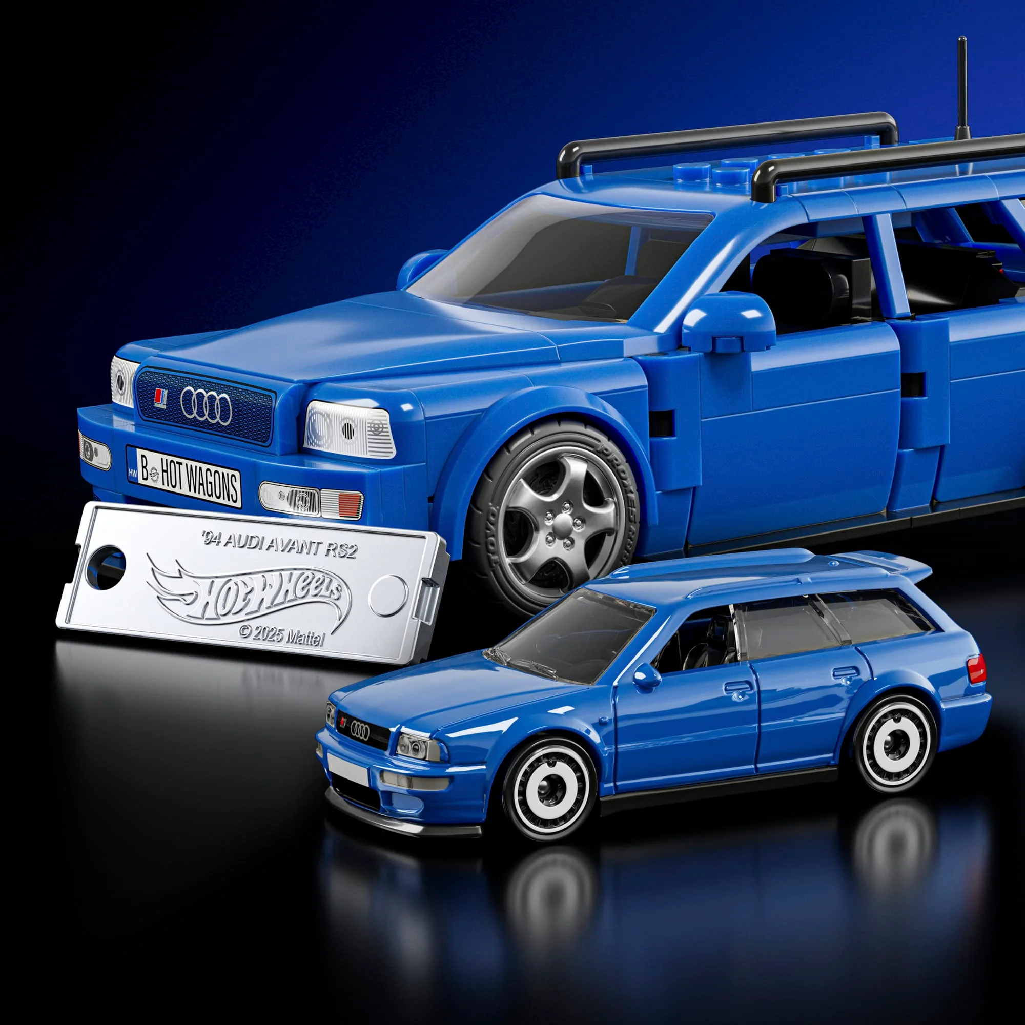 Mattel Creations Mattel Brick Shop Hot Wheels '94 Audi Avant RS2