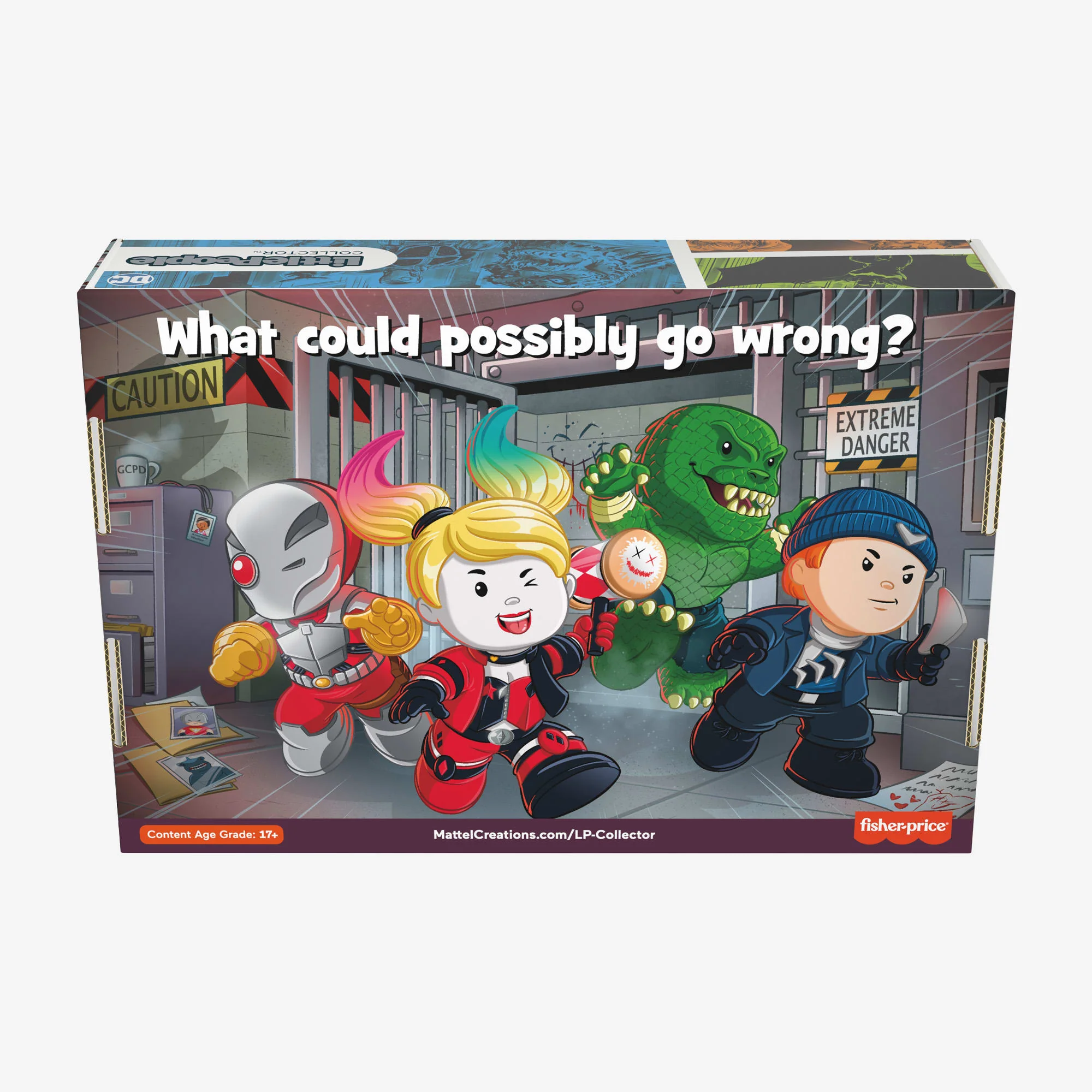 Mattel Creations Little People Collector Suicide Squad Special Edition Figure Set