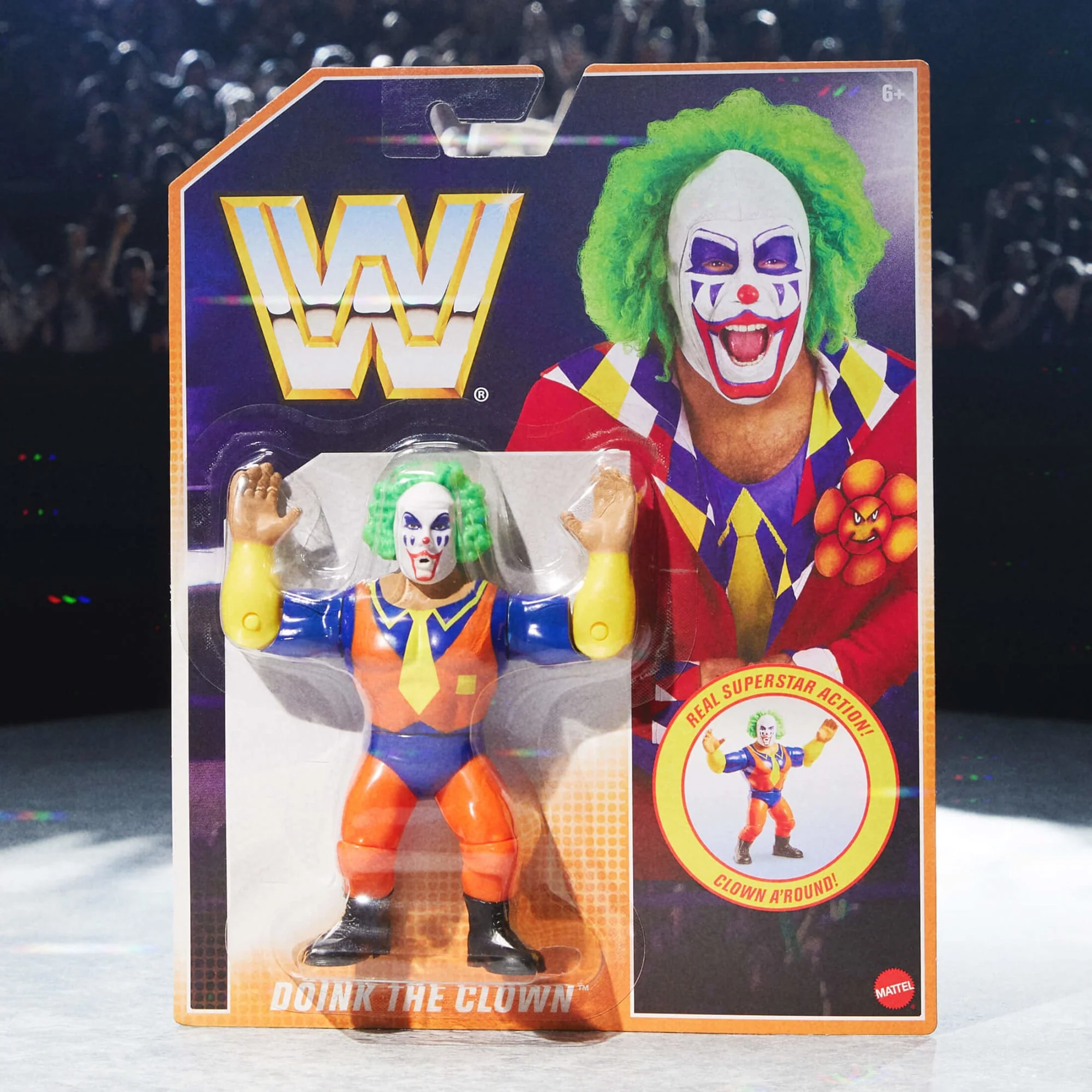 Mattel Creations WWE Retro Action Figure 4-Pack Bundle
