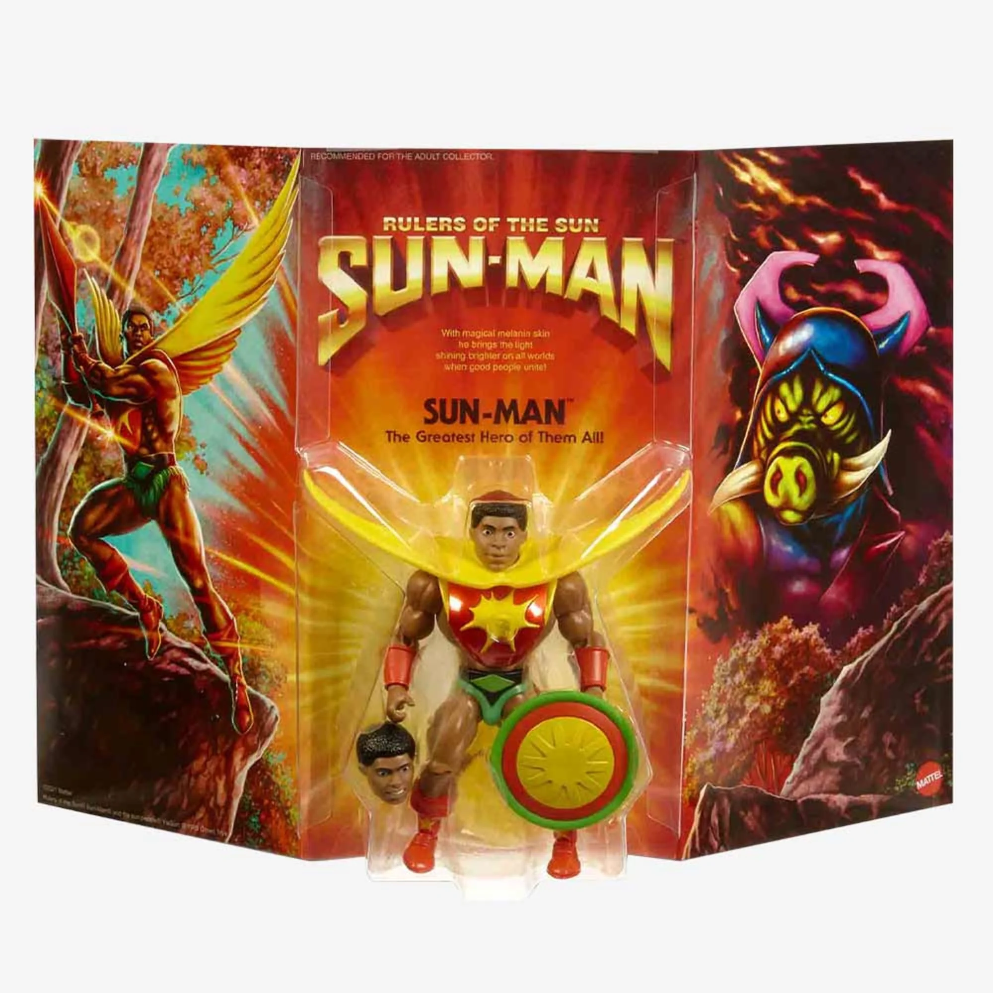 Mattel Creations Masters of the Universe Origins Sun-Man Action Figure