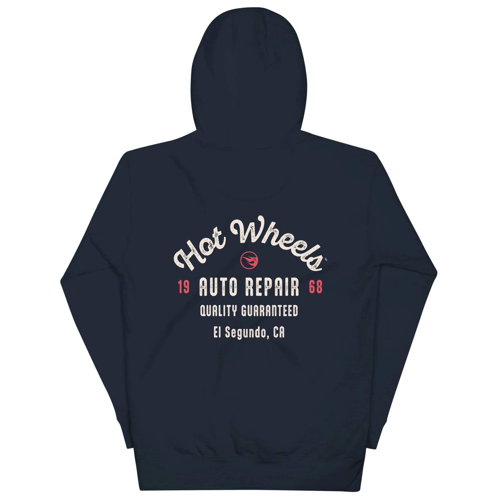 Mattel Creations Hot Wheels Customizable Auto Repair Mechanic Navy Hoodie