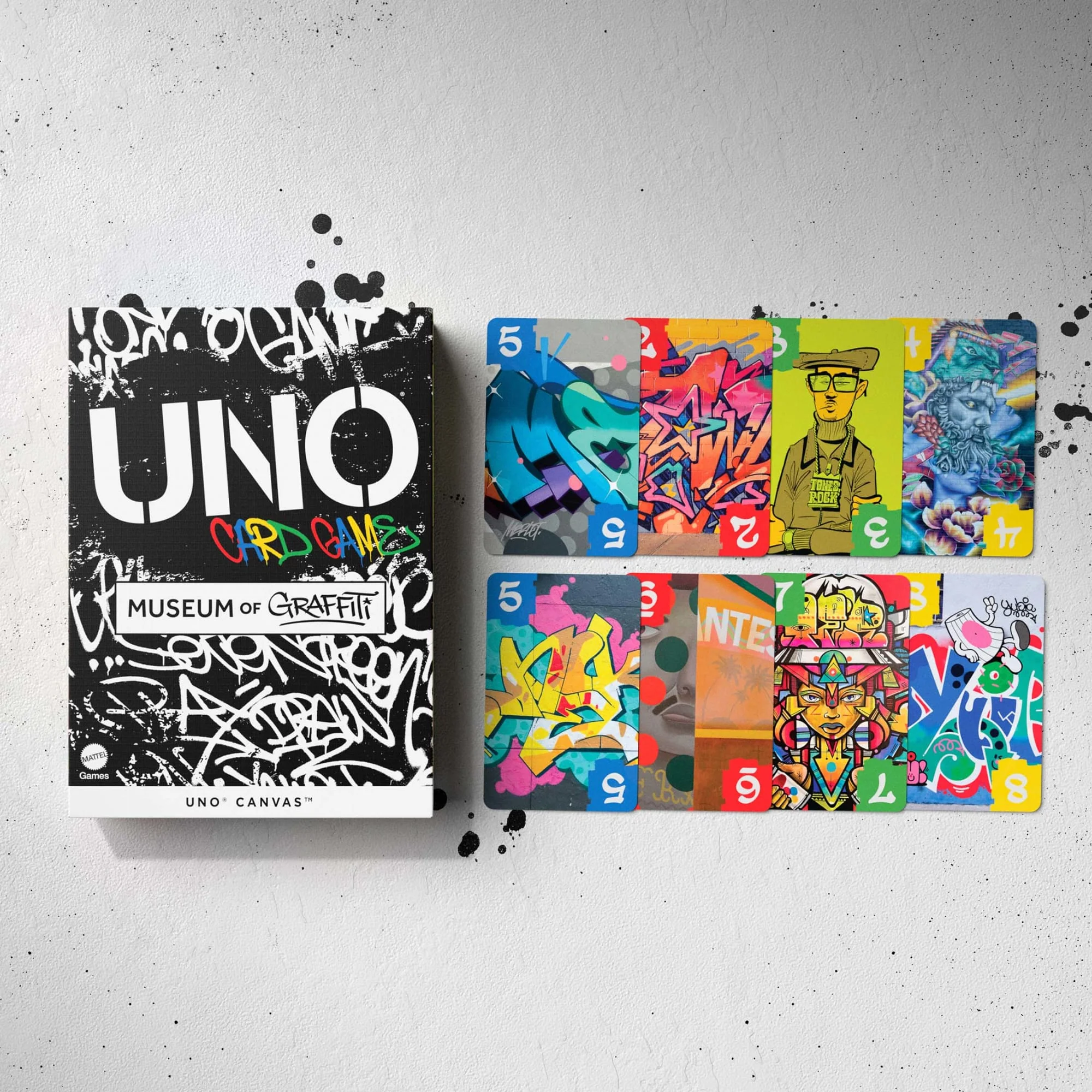 Mattel Creations Museum of Graffiti x UNO Card Deck