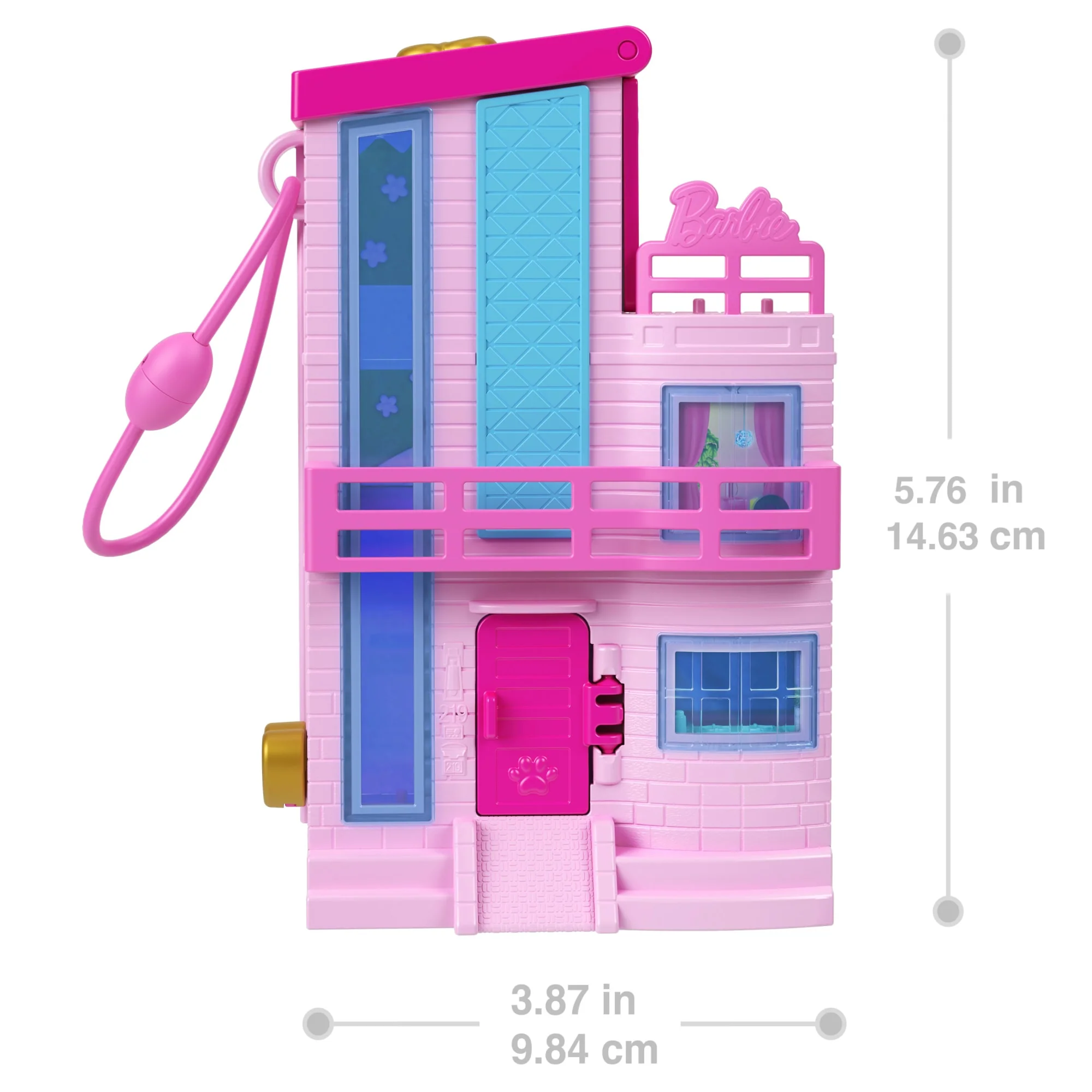 Mattel Creations Polly Pocket Barbie Dreamhouse Compact