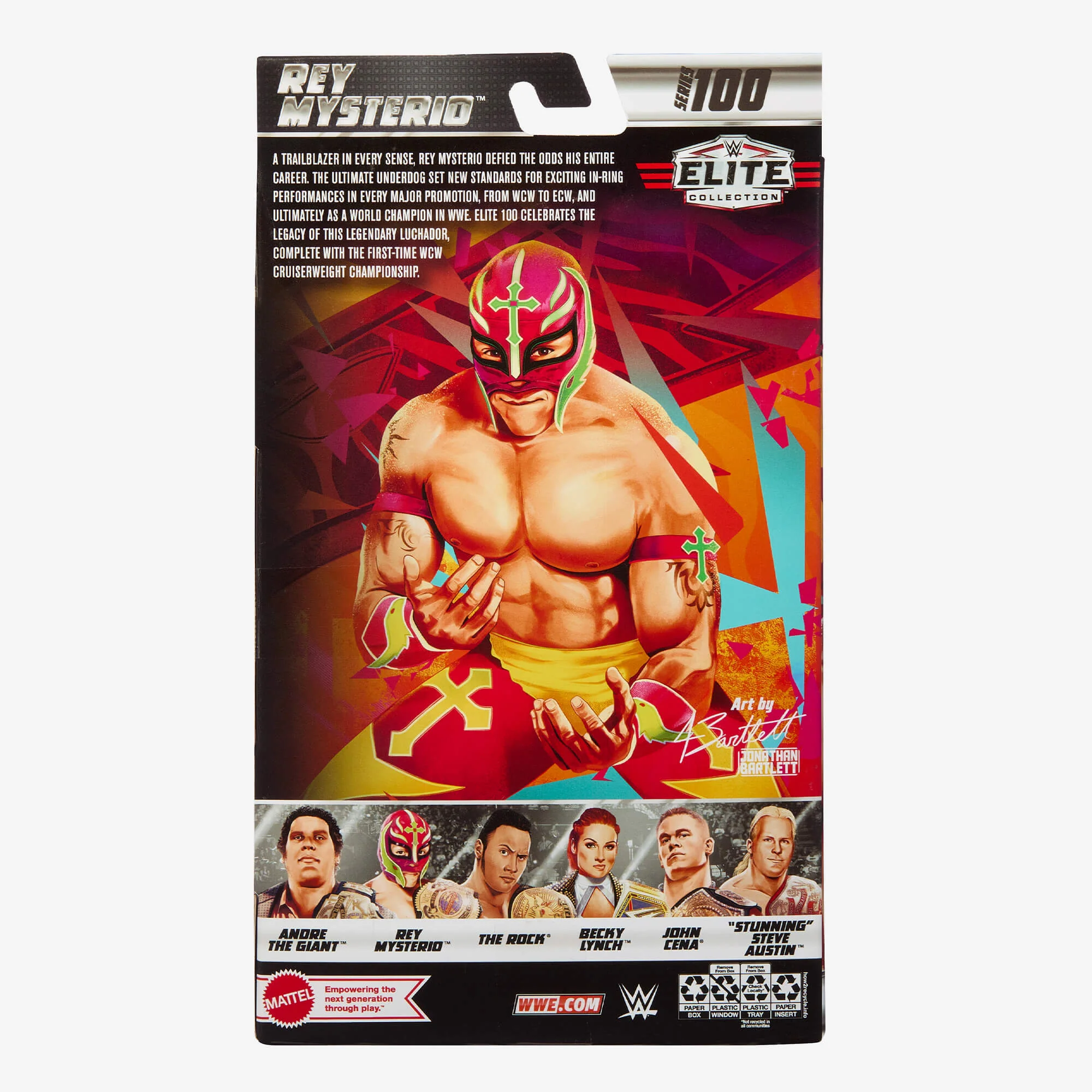 Mattel Creations WWE Elite Collection Rey Mysterio Action Figure