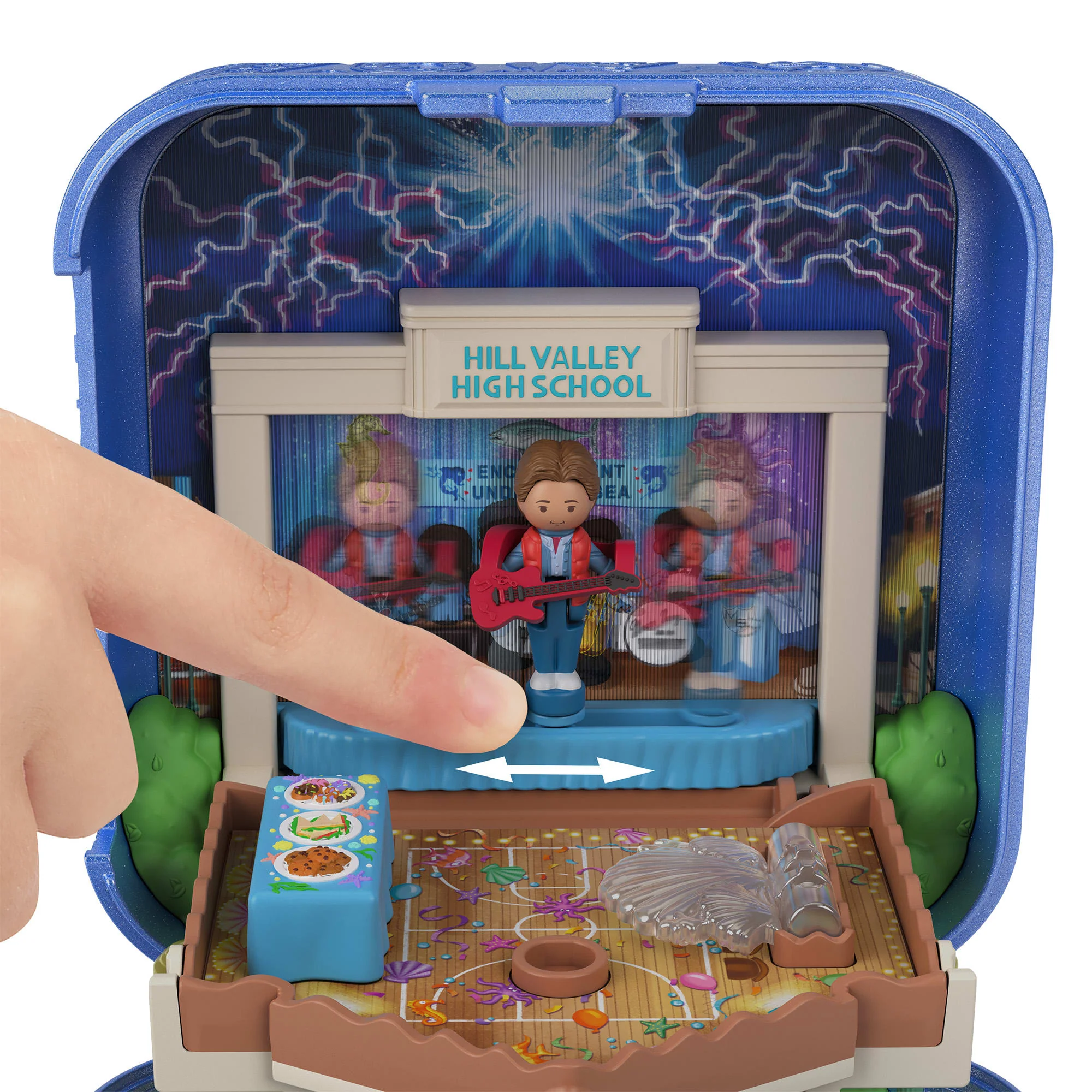 Mattel Creations Polly Pocket Back to the Future Compact