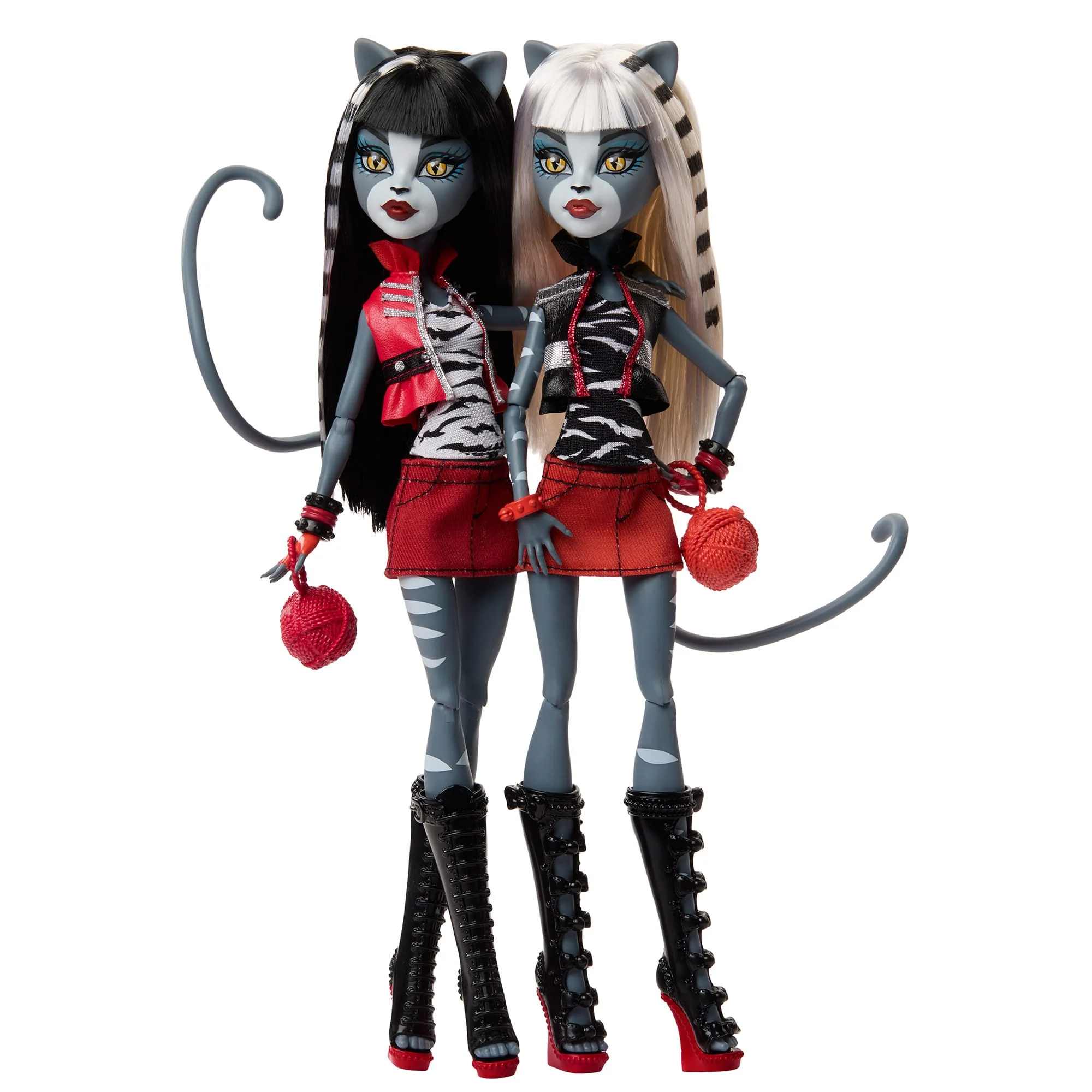 Mattel Creations Monster High Boo-riginal Creeproductions G1 Meolowdy and Purrsephone Dolls 2-Pack