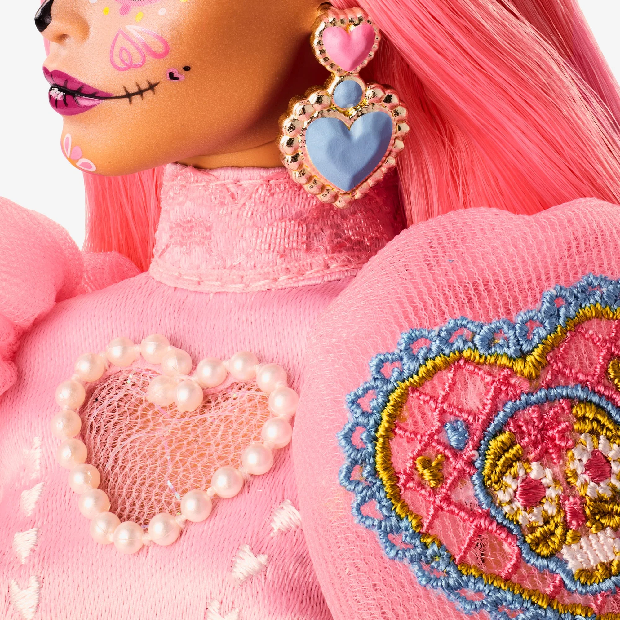 Mattel Creations 2023 Día De Muertos Barbie x Pink Magnolia Doll