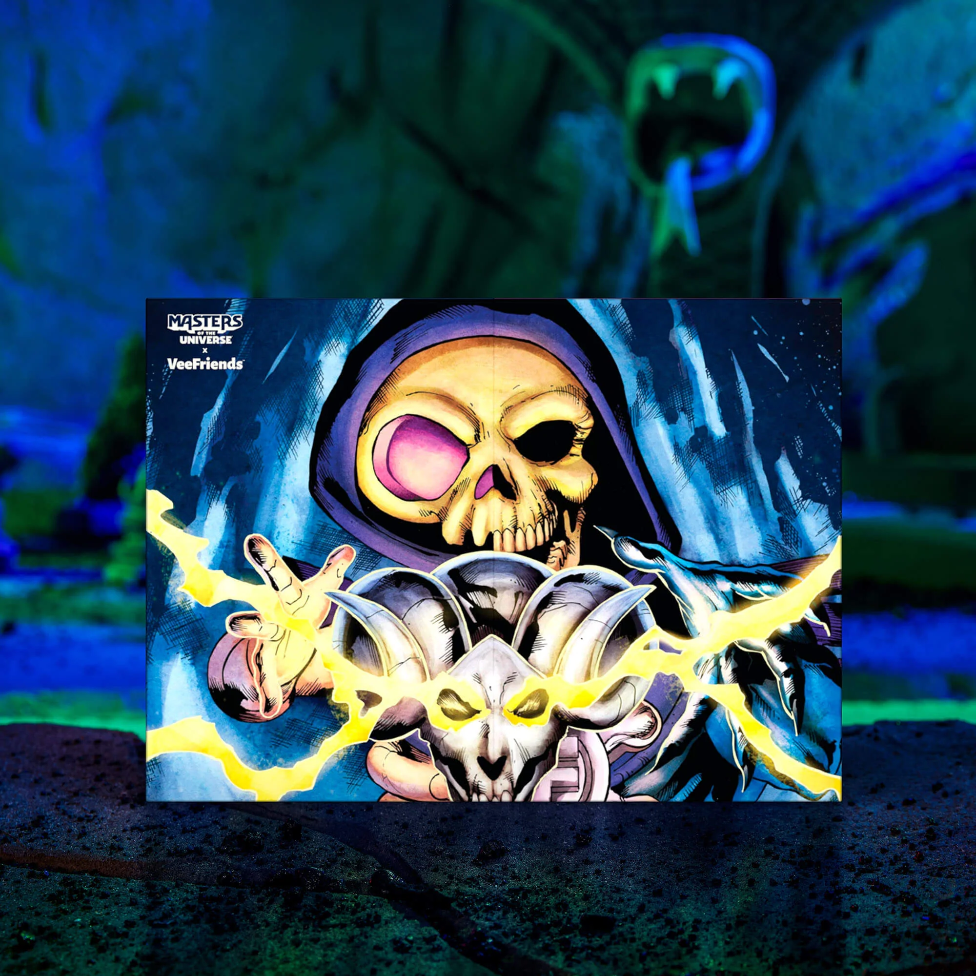 Mattel Creations Masters of the Universe Skeletor x VeeFriends Skilled Skeleton 2-Pack