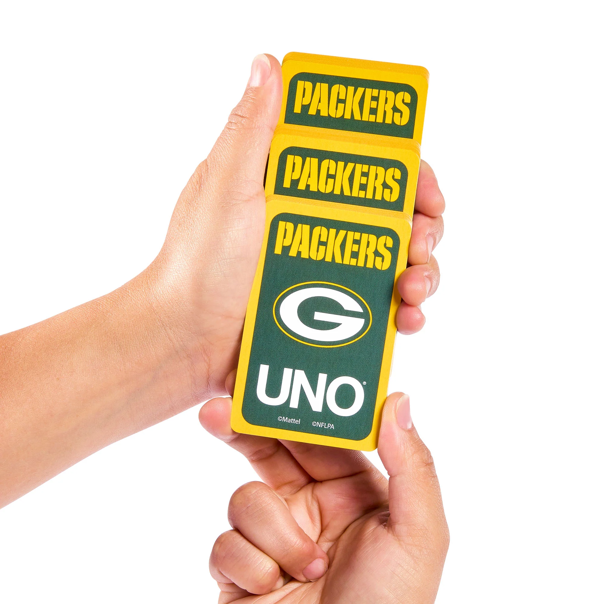 Mattel Creations UNO Fandom NFL Green Bay Packers Game Deck